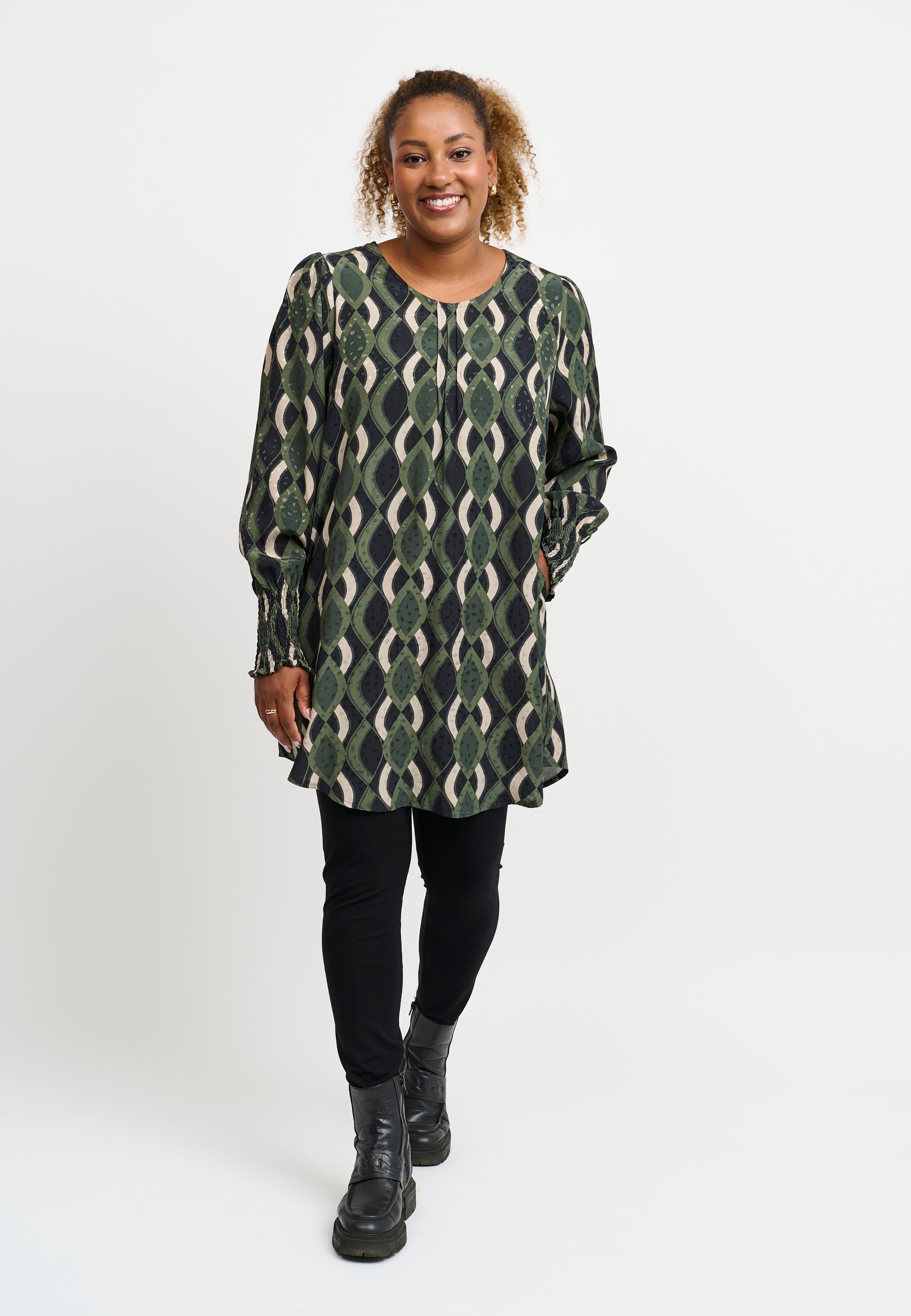 Pont Neuf PNDamilla Tunikaer 3620 Forest Green