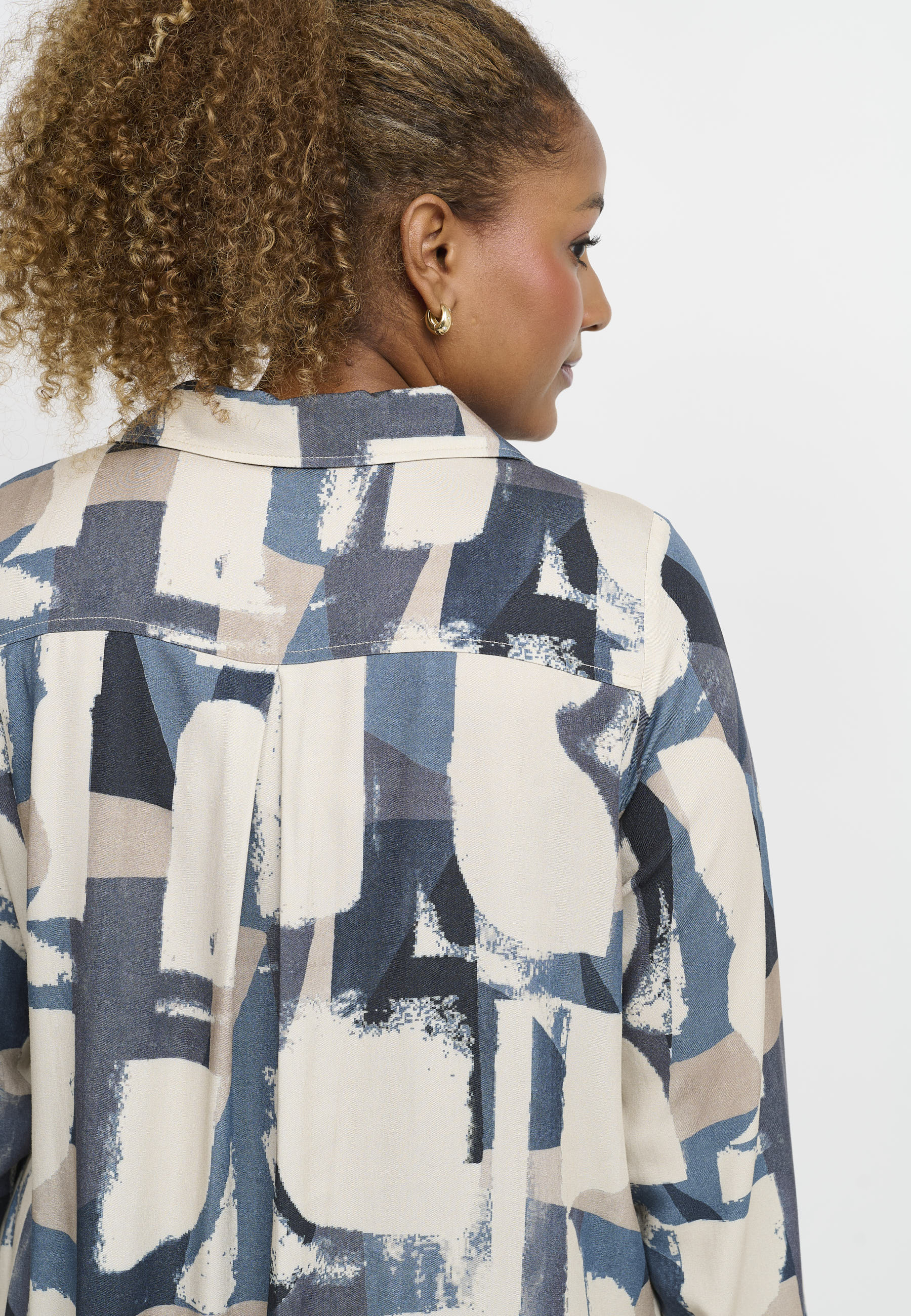 Pont Neuf PNDavia Mie Skjortebluser 5555 Steel Blue