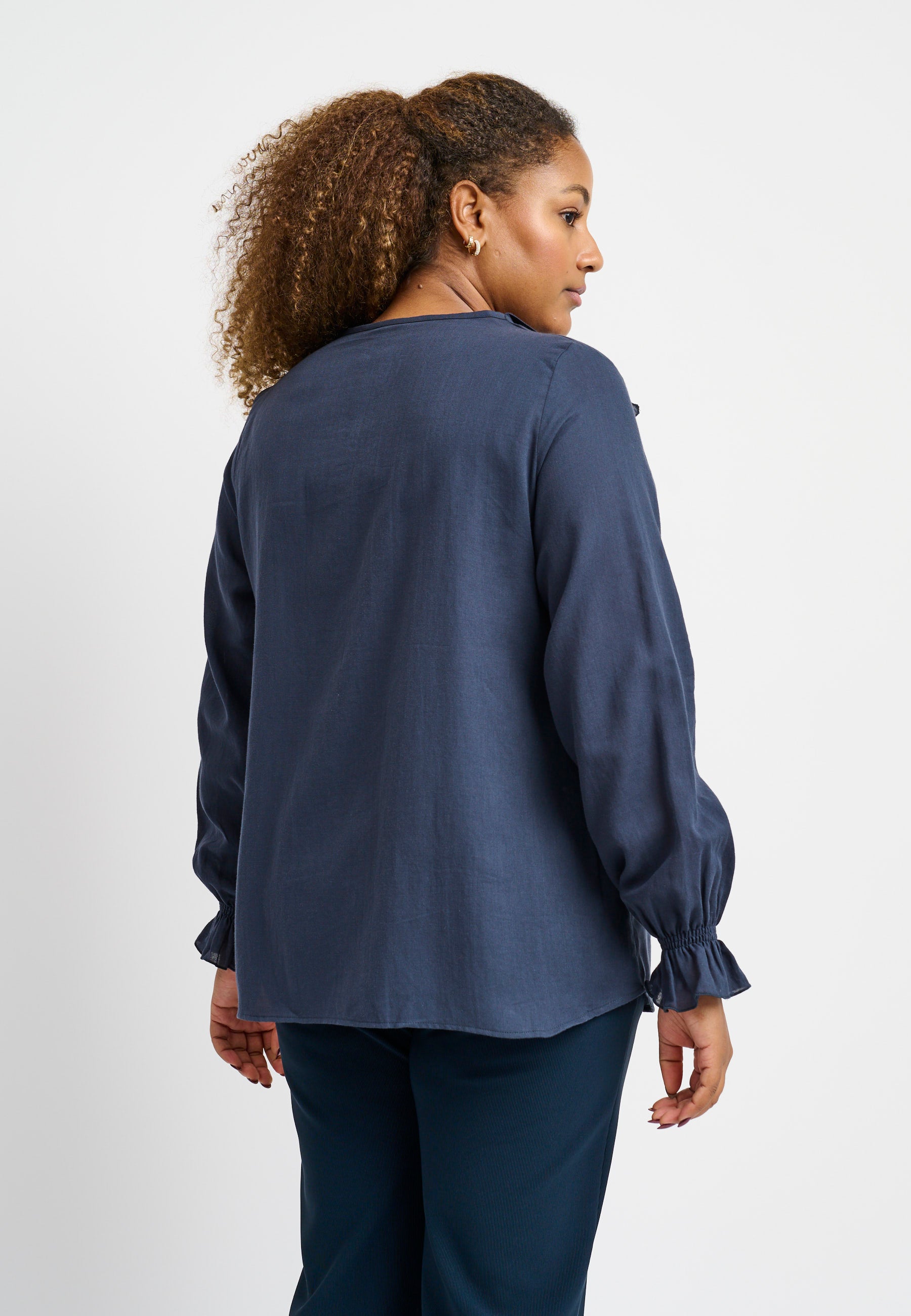 Pont Neuf PNDelin Skjortebluser 009 Navy blue