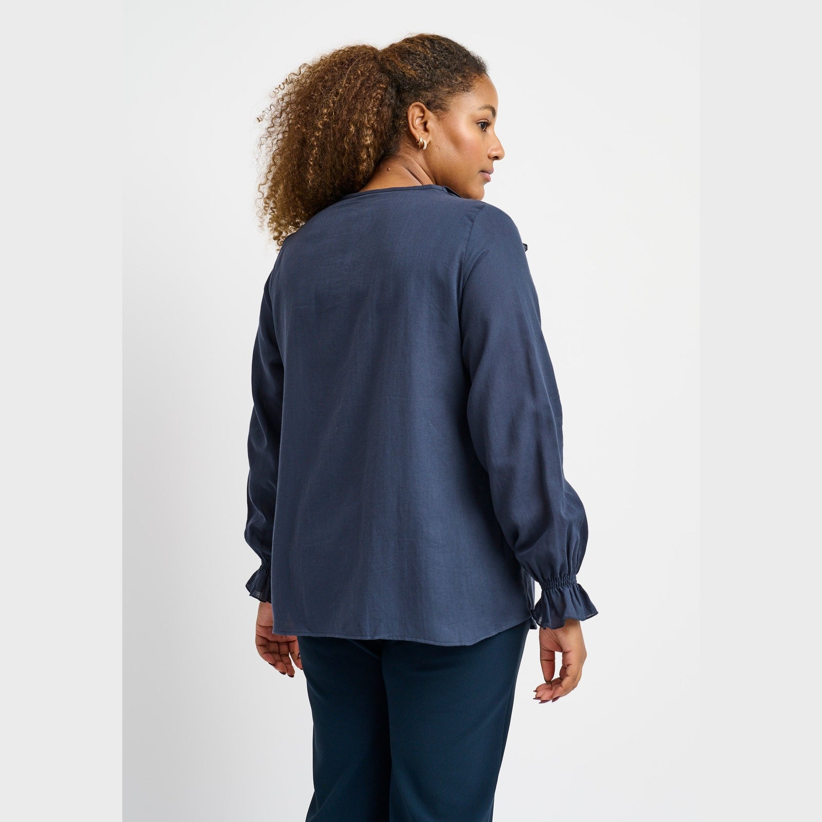 Pont Neuf PNDelin Skjortebluser 009 Navy blue