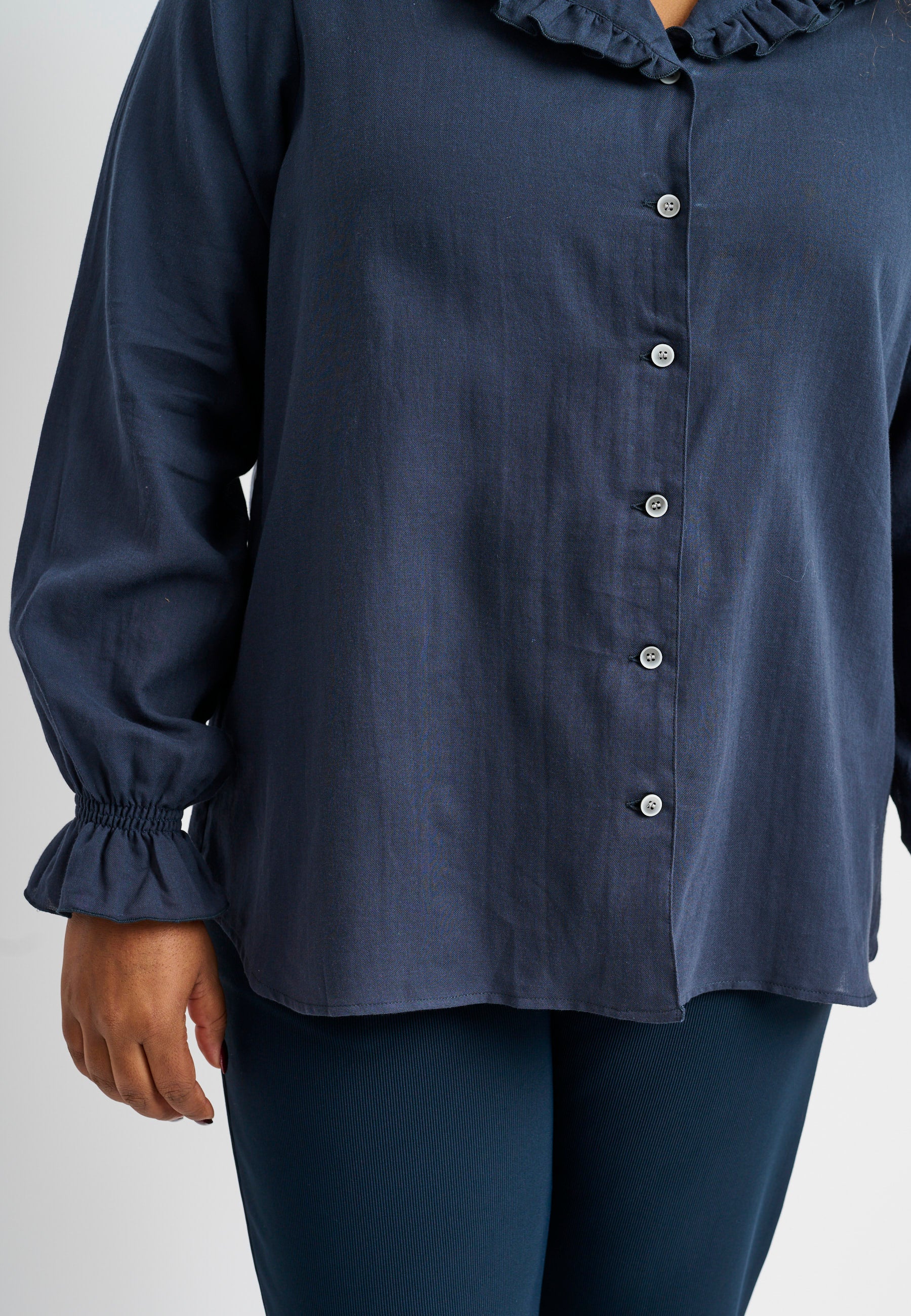 Pont Neuf PNDelin Skjortebluser 009 Navy blue