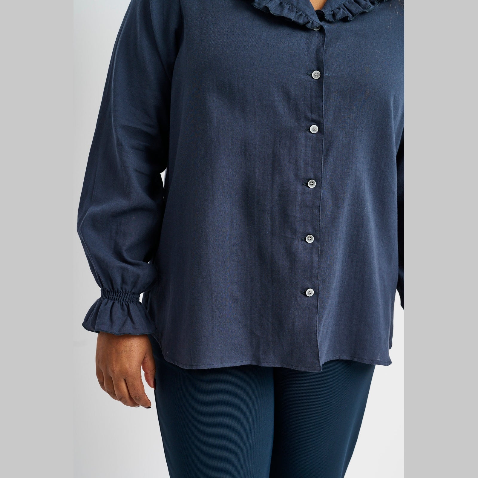 Pont Neuf PNDelin Skjortebluser 009 Navy blue