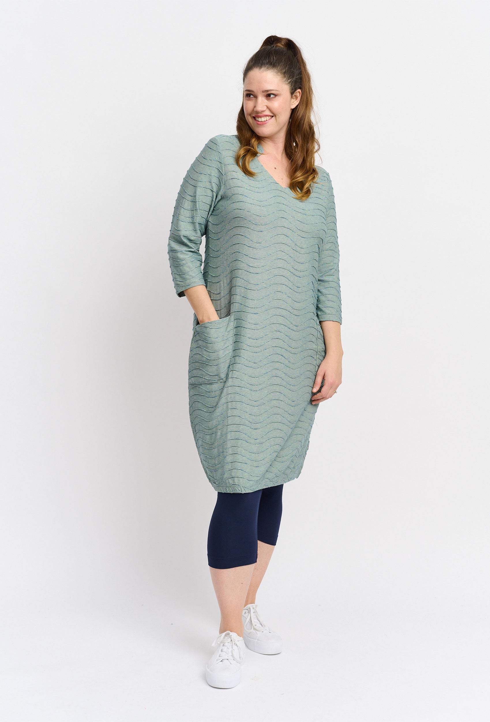 Pont Neuf PNDemeka Tea Kjoler 043 Simply Green