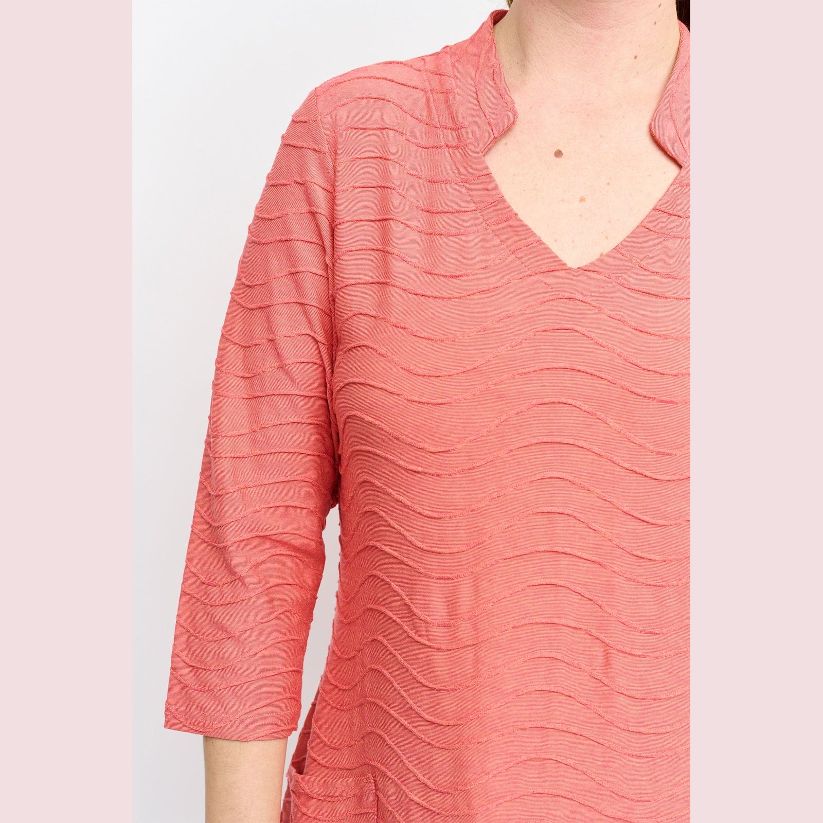 Pont Neuf PNDemeka Tea Kjoler 055 Coral red