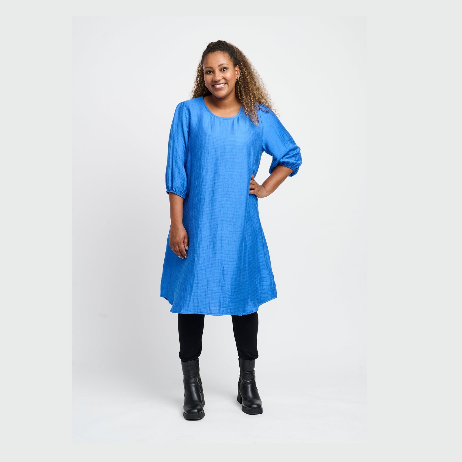 Pont Neuf PNDena Kjoler 5750 sapphire blue