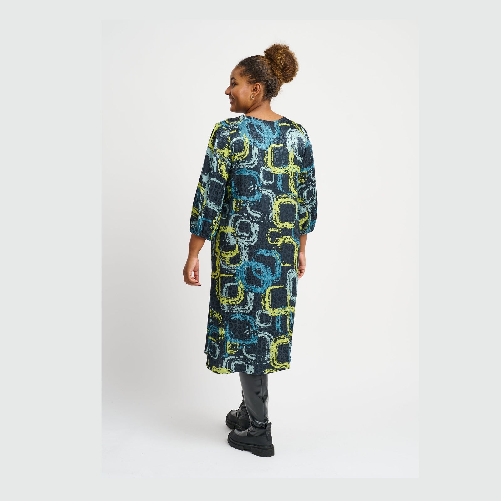 Pont Neuf PNDena Kjoler 5052 Petrol Blue