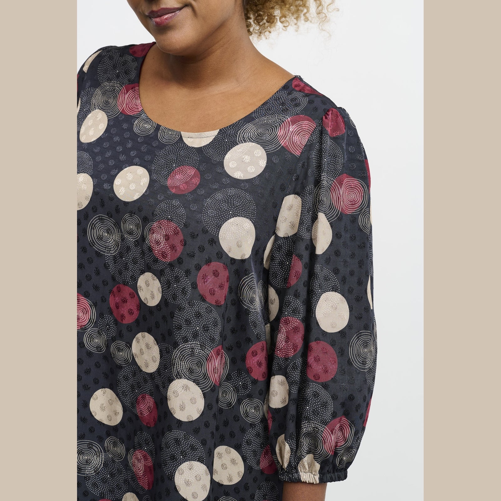 Pont Neuf PNDena Kjoler 2999 BORDEAUX RED