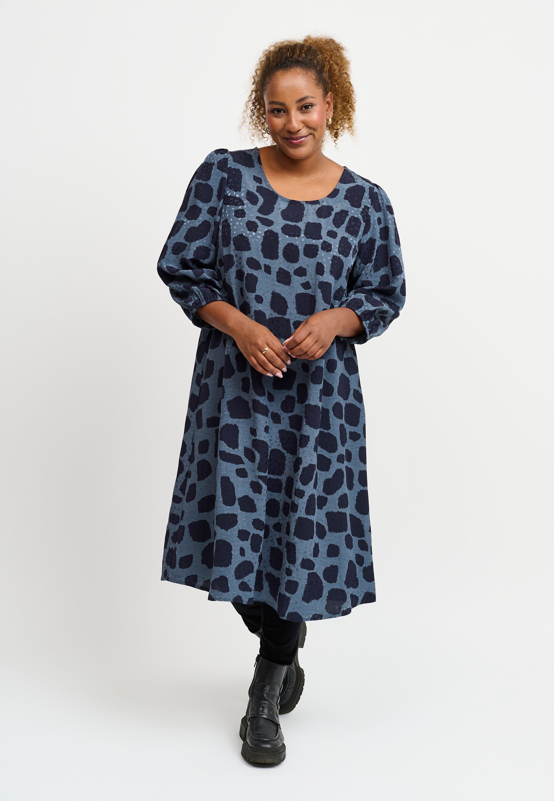 Pont Neuf PNDena Kjoler 5555 Steel Blue