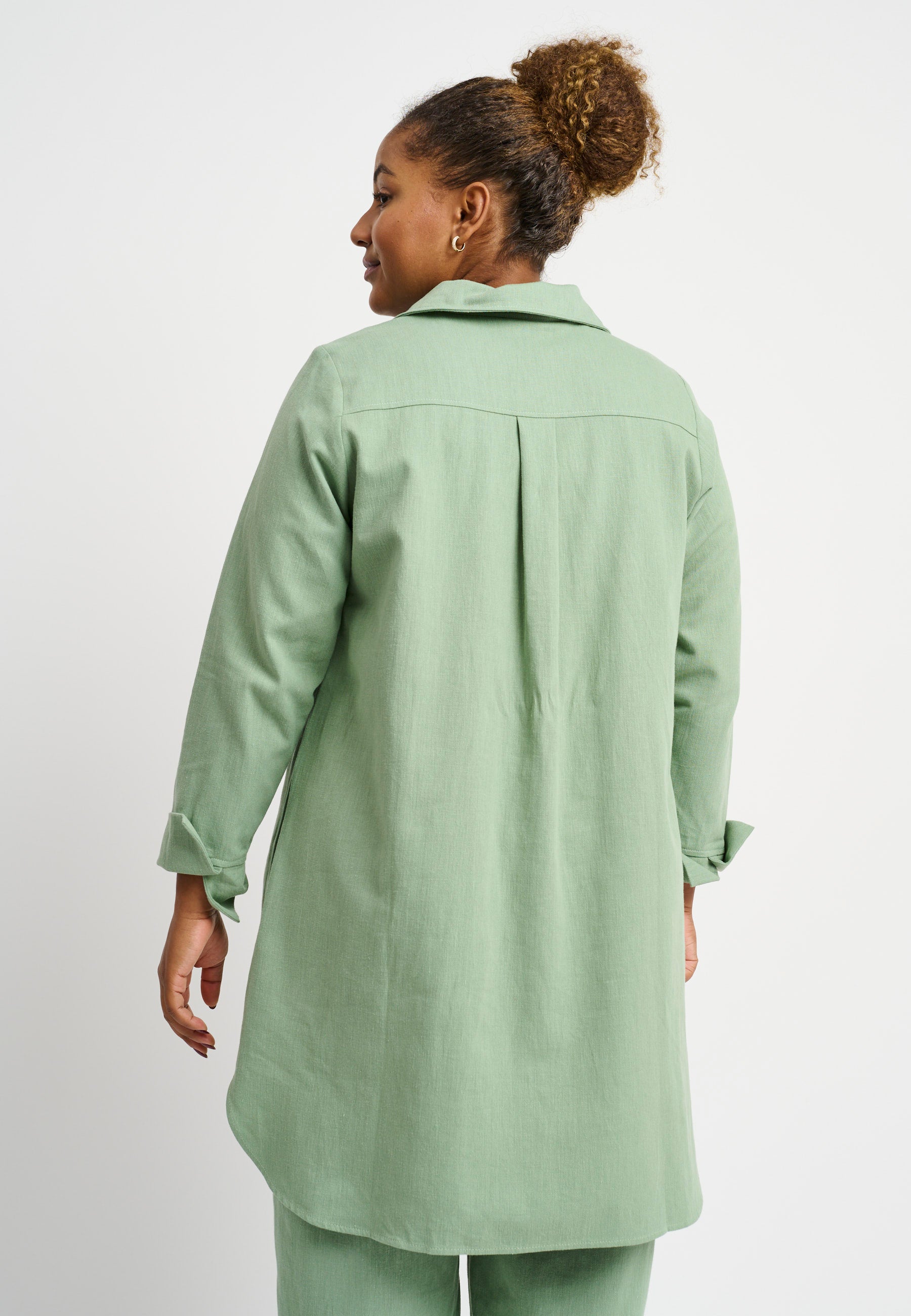 Pont Neuf PNDidda Skjortebluser 3506 Khaki Green