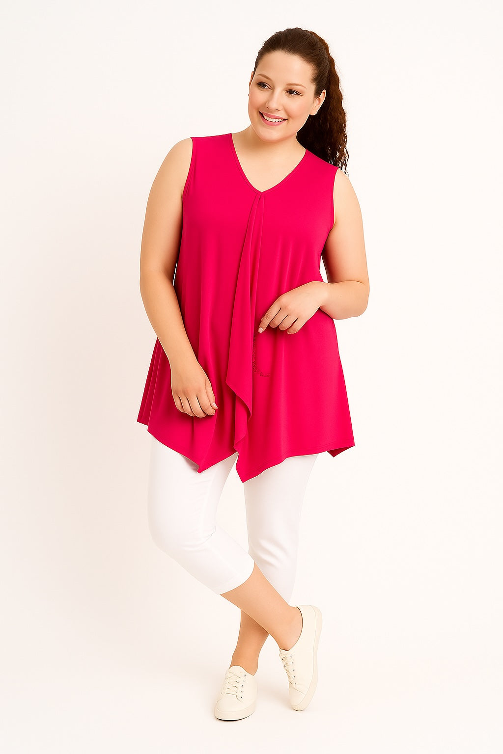 Pont Neuf PNDolly Toppe 6400 Hot pink