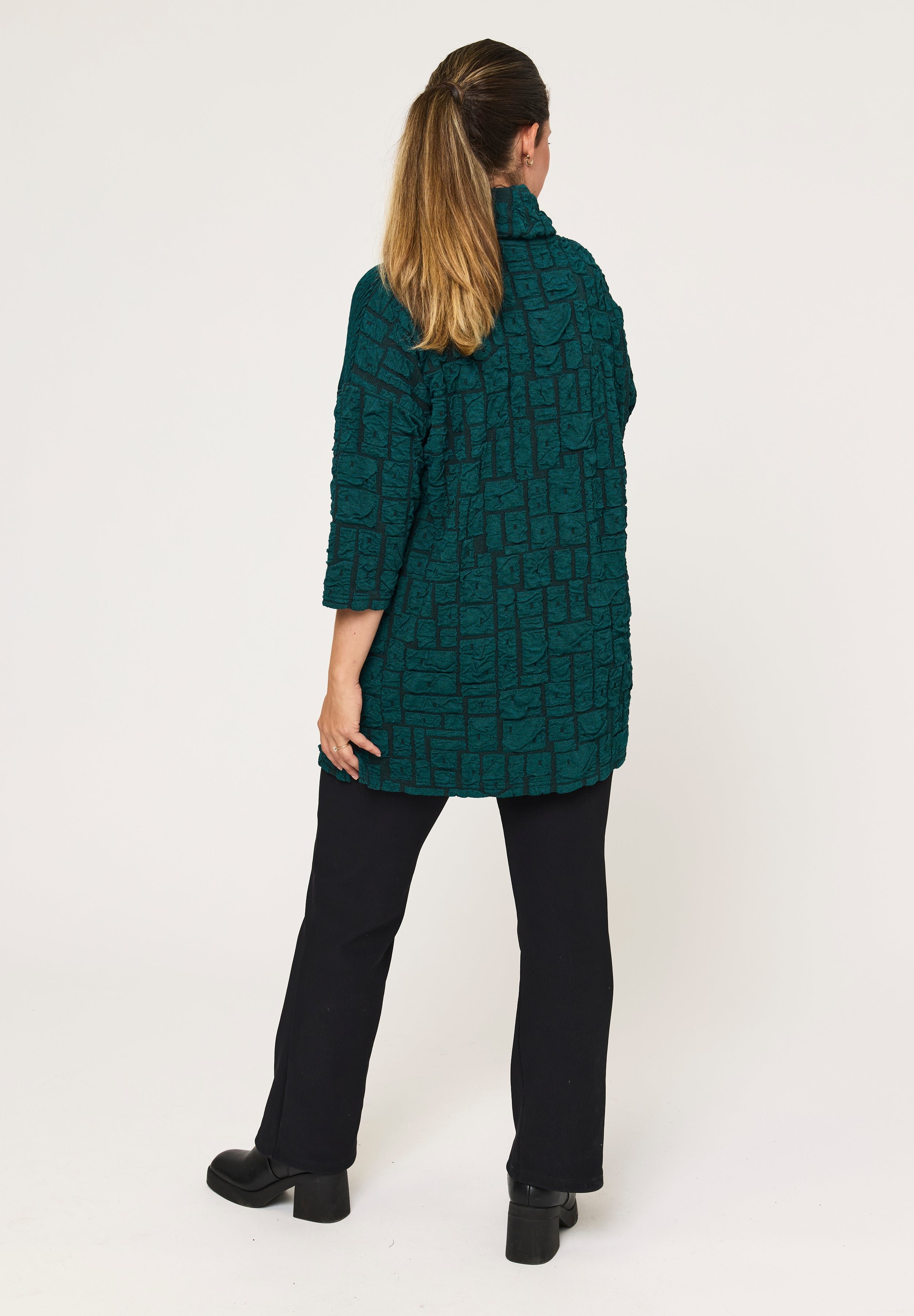 Pont Neuf PNDorina Tunikaer 5052 Petrol Blue