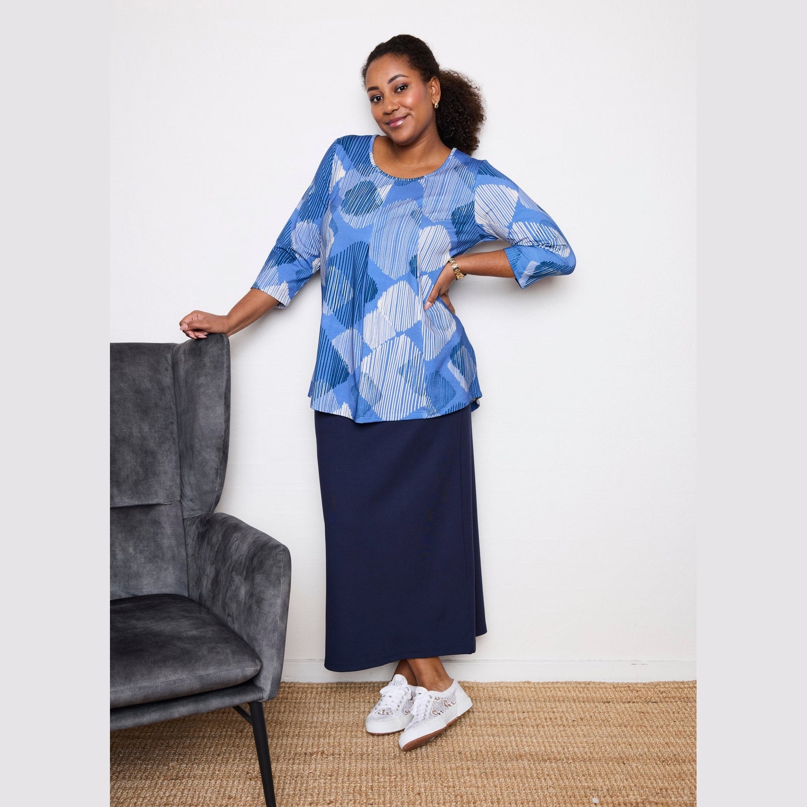Pont Neuf PNDove Tunikaer 5275 Denim blue