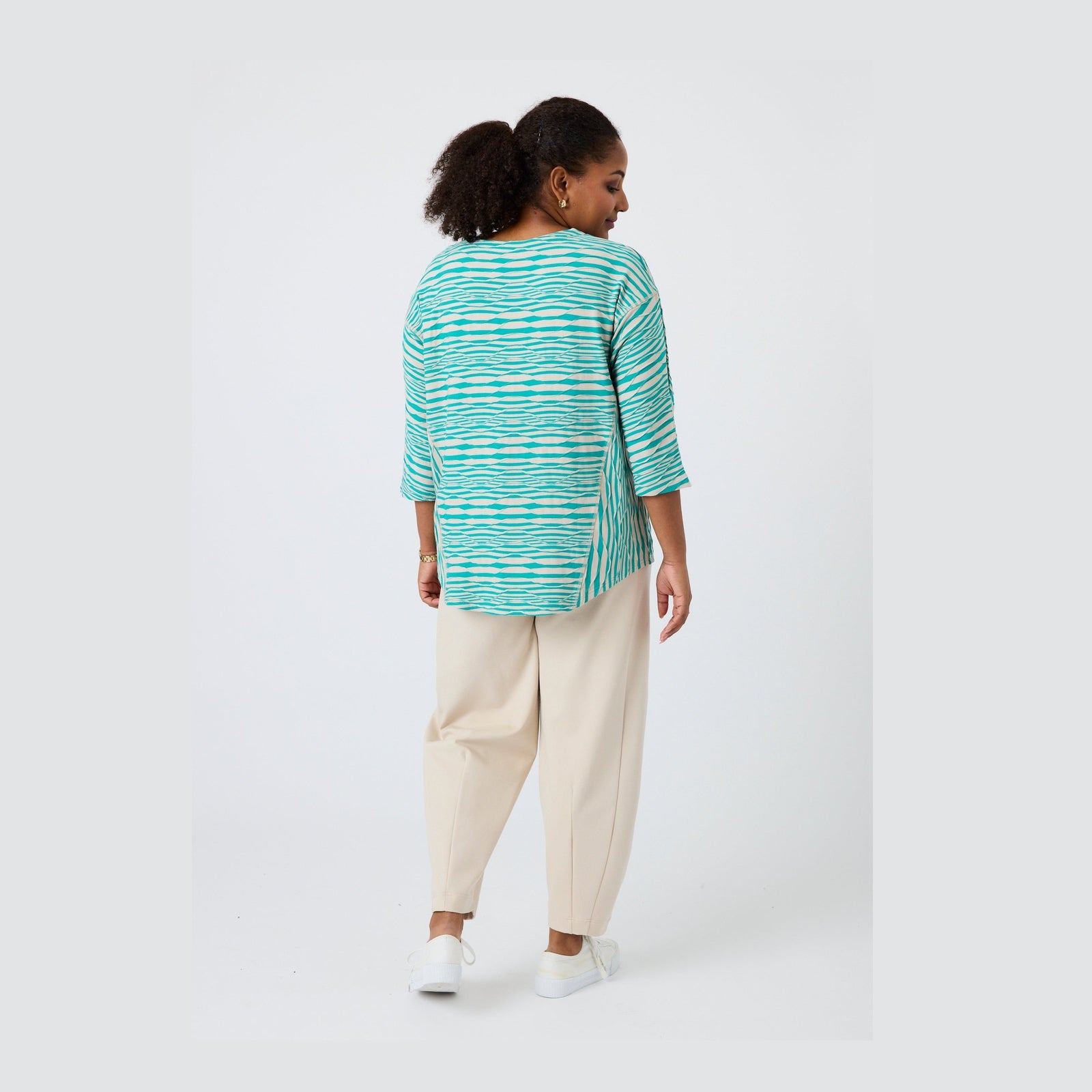 Pont Neuf PNEdiba Bluser 3480 Aqua Green