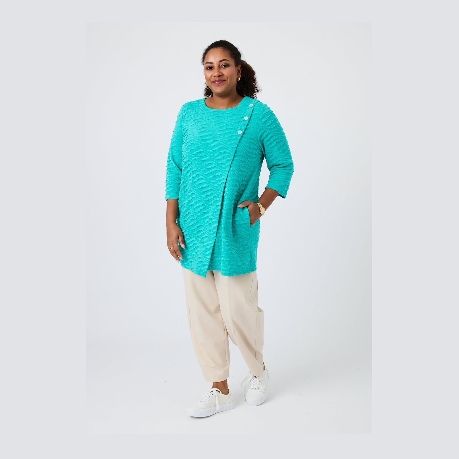 Pont Neuf PNEdvia Tunikaer 3480 Aqua Green