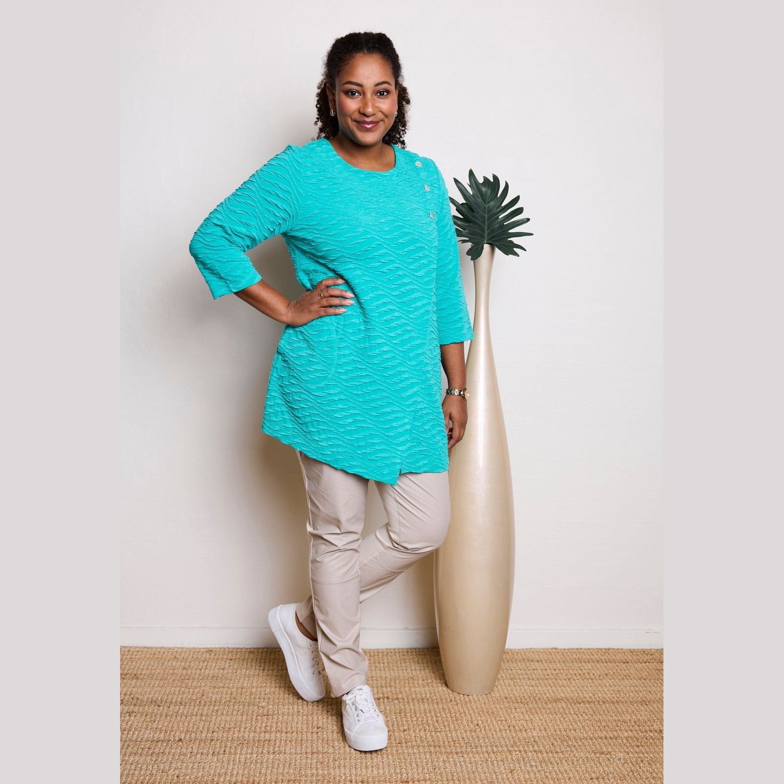 Pont Neuf PNEdvia Tunikaer 3480 Aqua Green