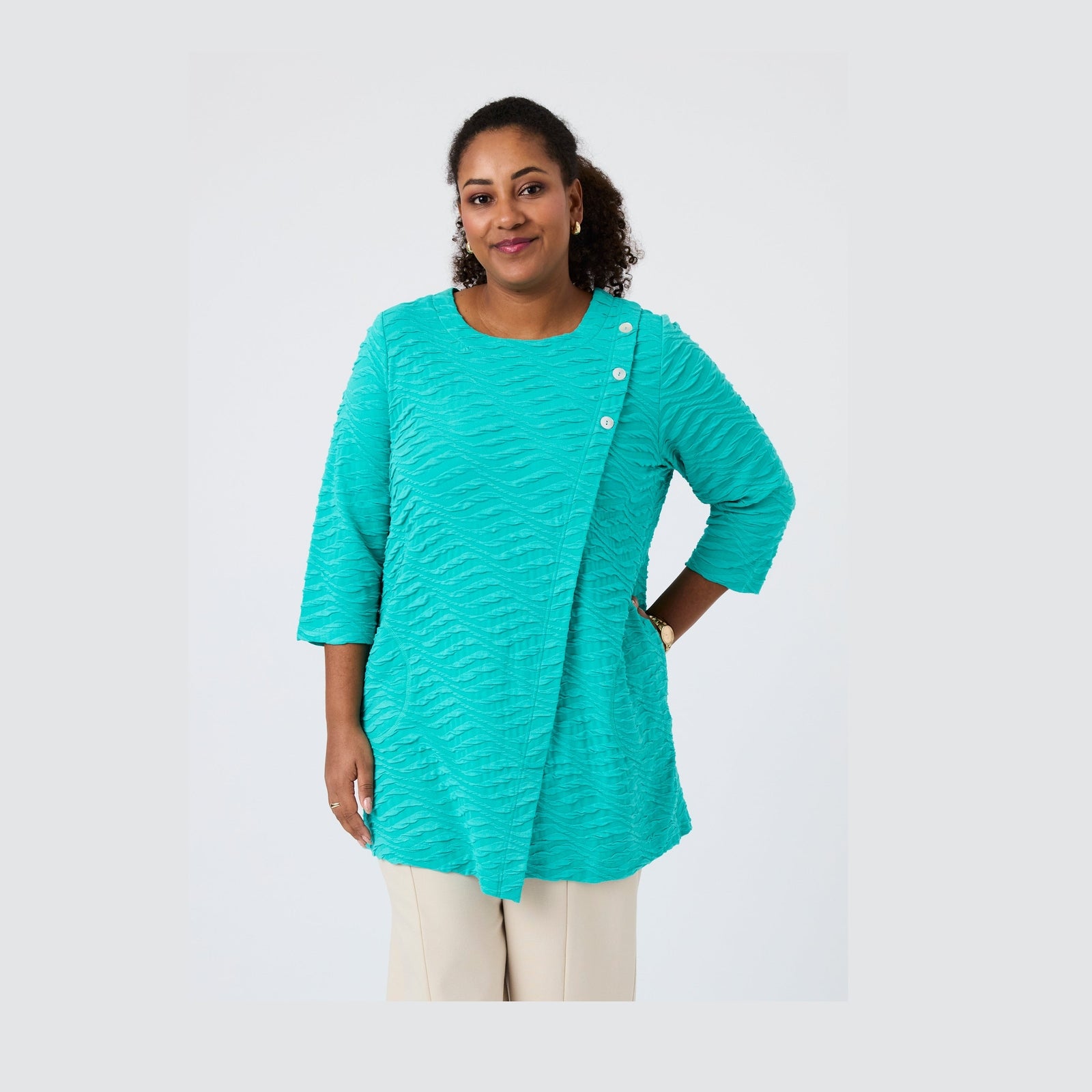 Pont Neuf PNEdvia Tunikaer 3480 Aqua Green