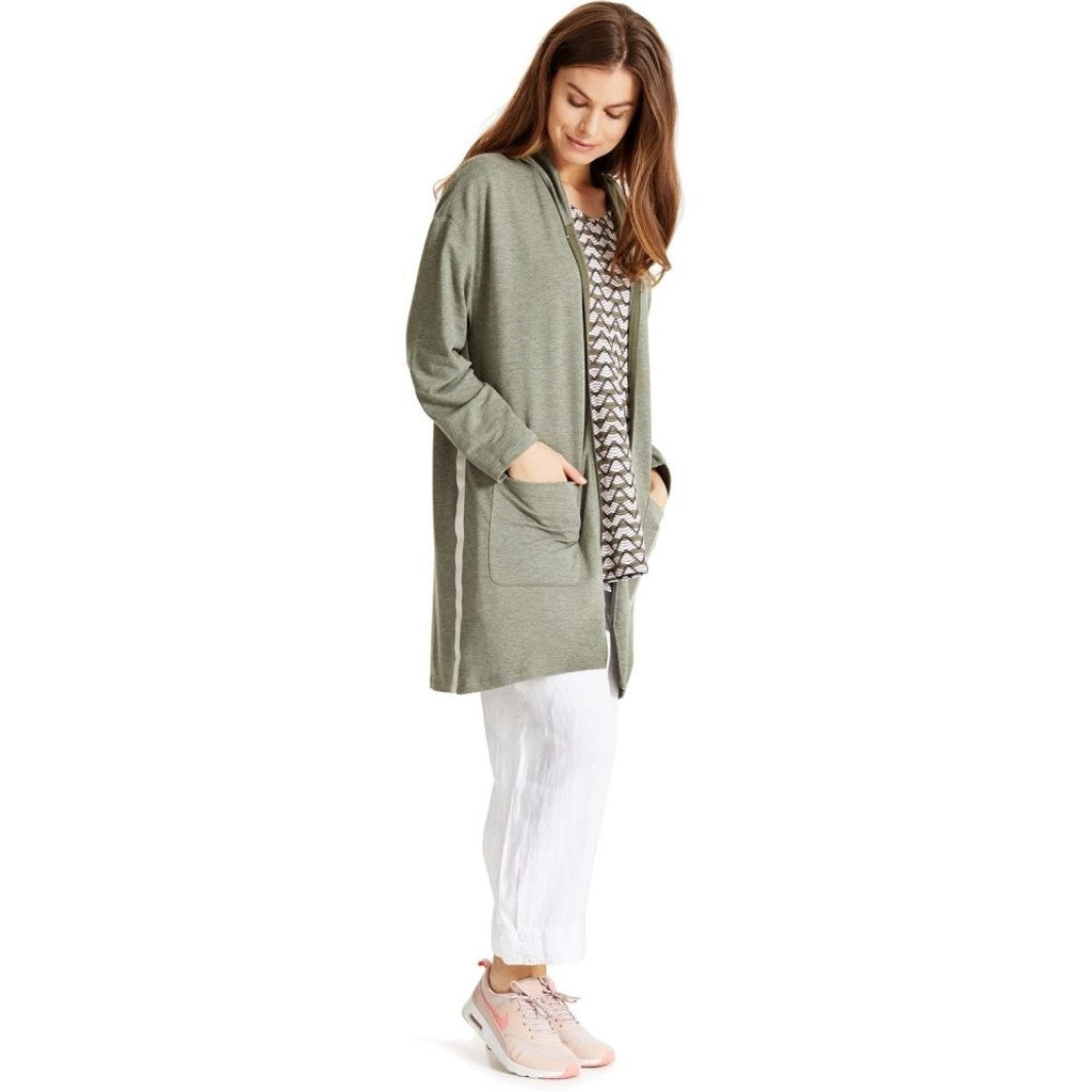 Pont Neuf PNElin Cardigan 670 Khaki