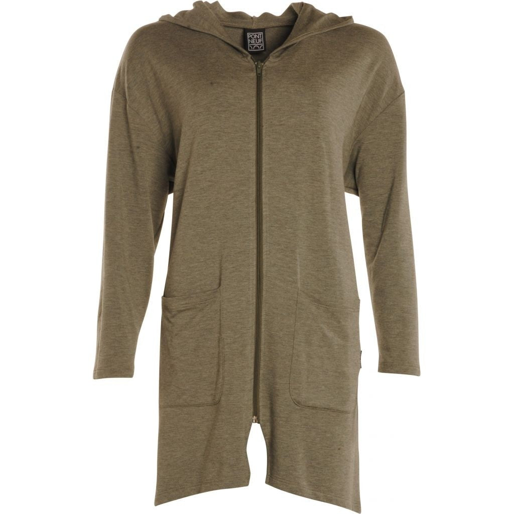 Pont Neuf PNElin Cardigan 670 Khaki