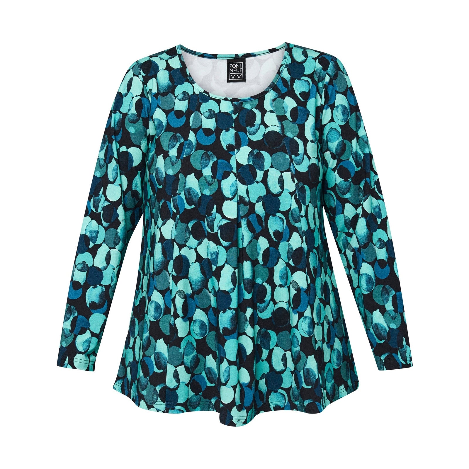 Pont Neuf PNElvira Bluser 5052 Petrol Blue