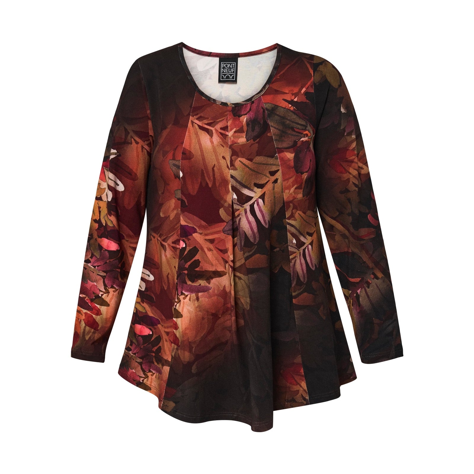 Pont Neuf PNElvira Bluser 2999 BORDEAUX RED