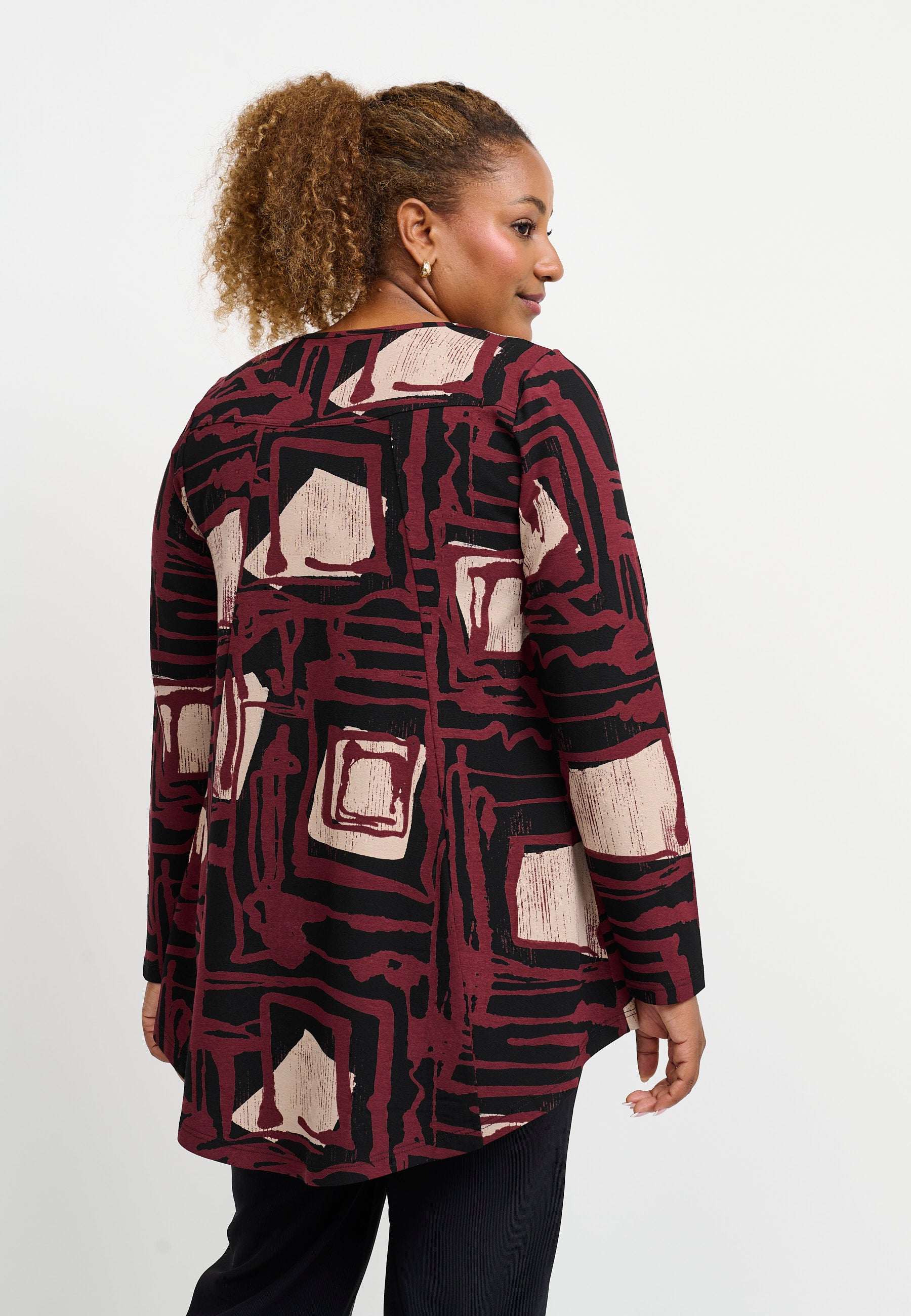 Pont Neuf PNElvira Toppe 2999 BORDEAUX RED