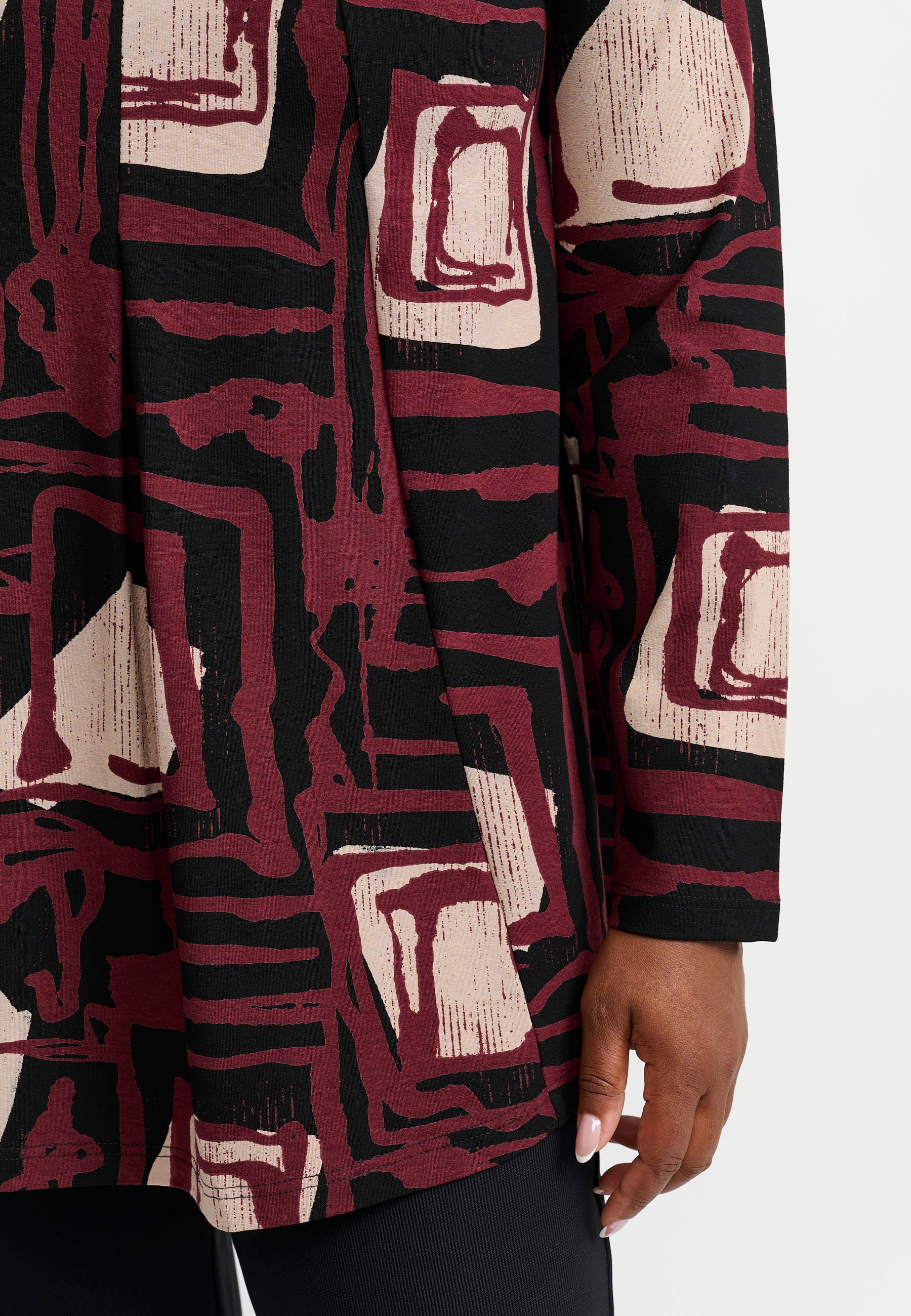 Pont Neuf PNElvira Toppe 2999 BORDEAUX RED