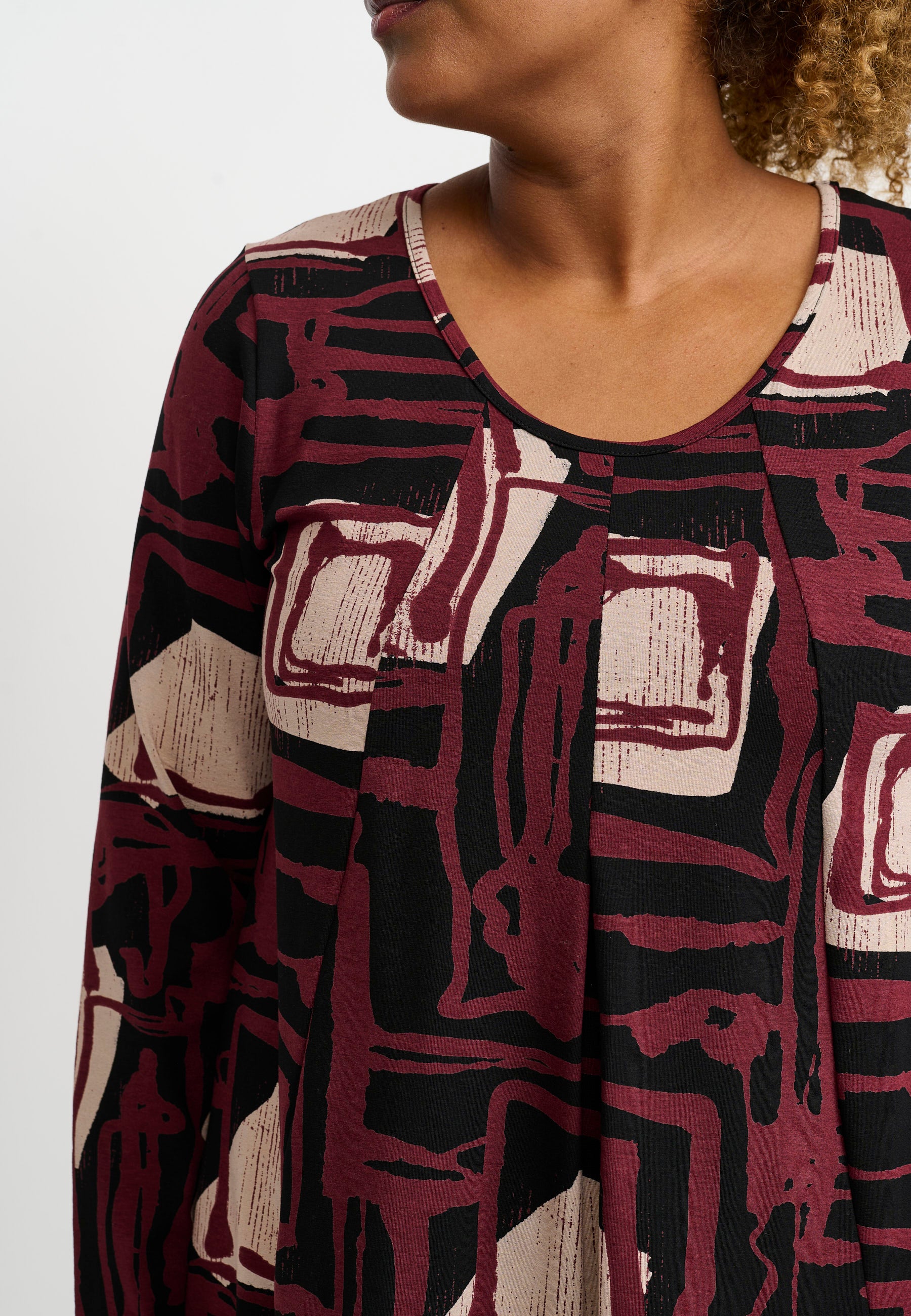 Pont Neuf PNElvira Toppe 2999 BORDEAUX RED