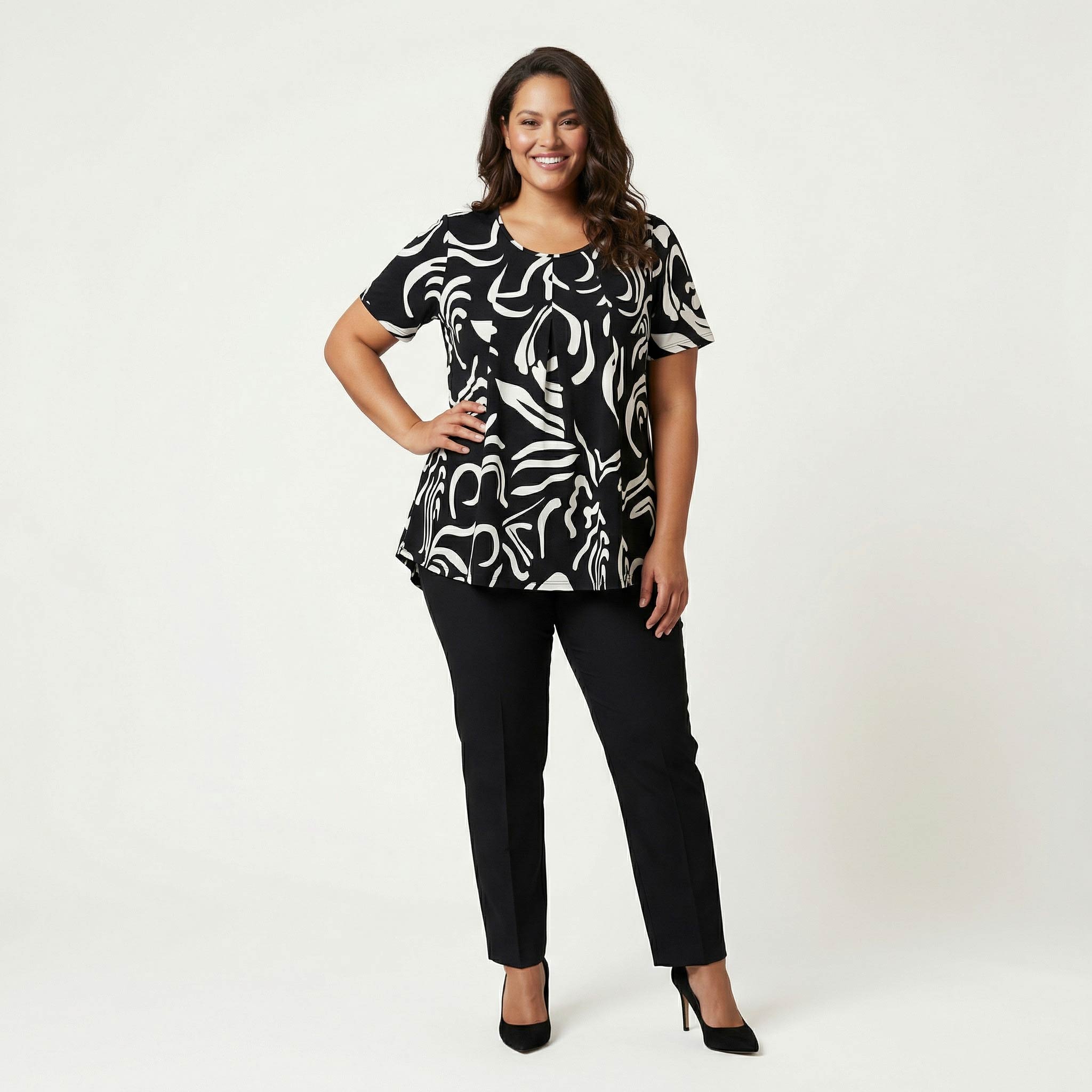 Pont Neuf PNElvira Sia Bluser 9999 BLACK