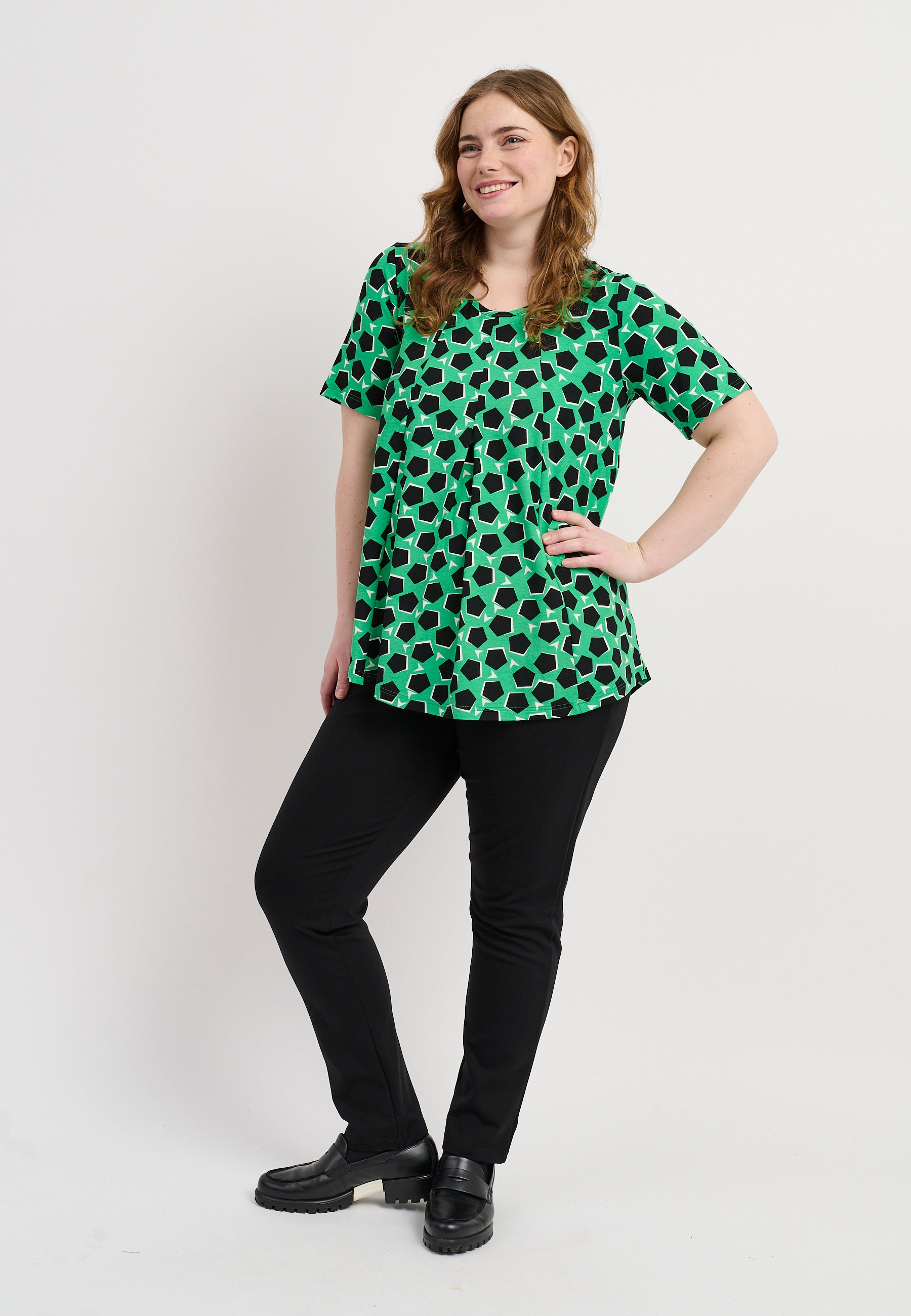 Pont Neuf PNElvira Sia Bluser 614 Fresh Green