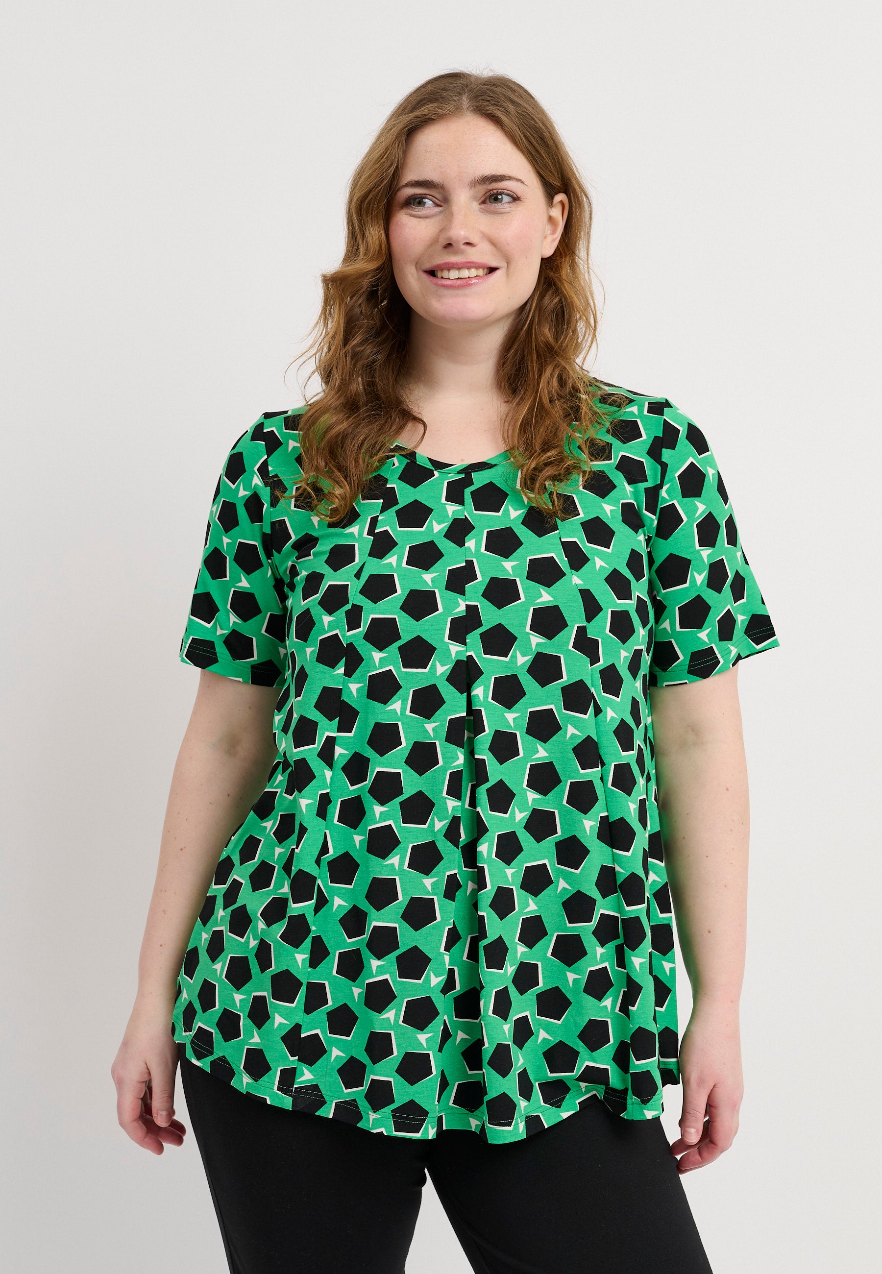 Pont Neuf PNElvira Sia Bluser 614 Fresh Green