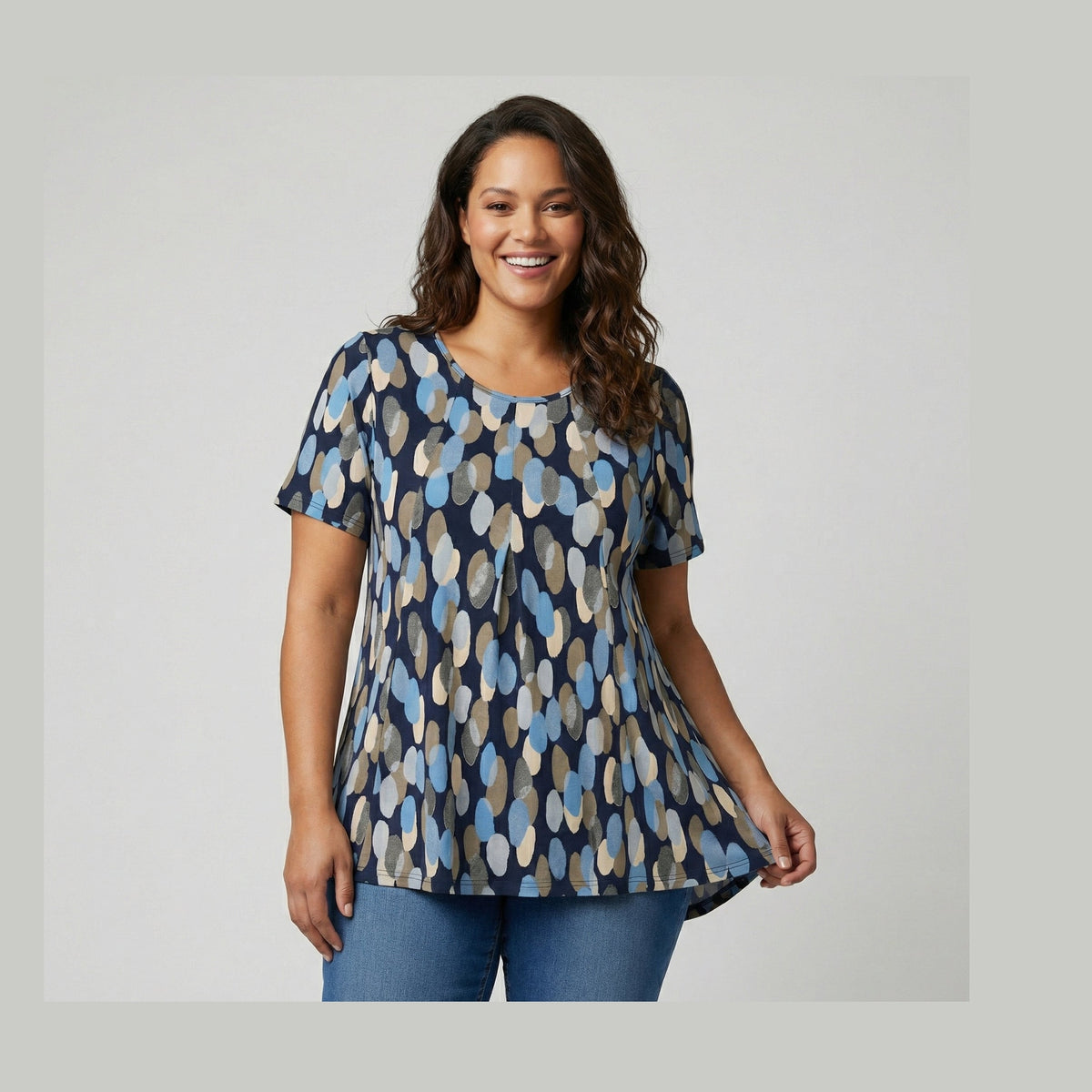 Pont Neuf PNElvira Sia Bluser 5340 Ocean blue