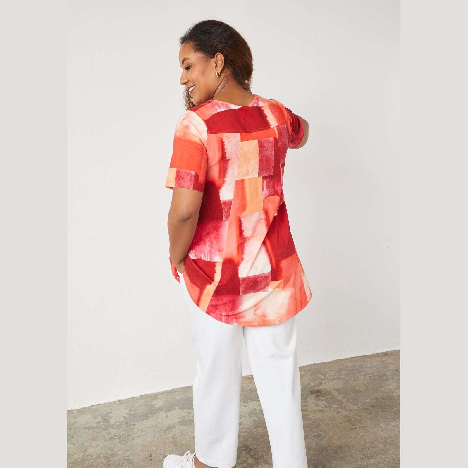 Pont Neuf PNElvira Sia T-Shirt 2451 Rose Red