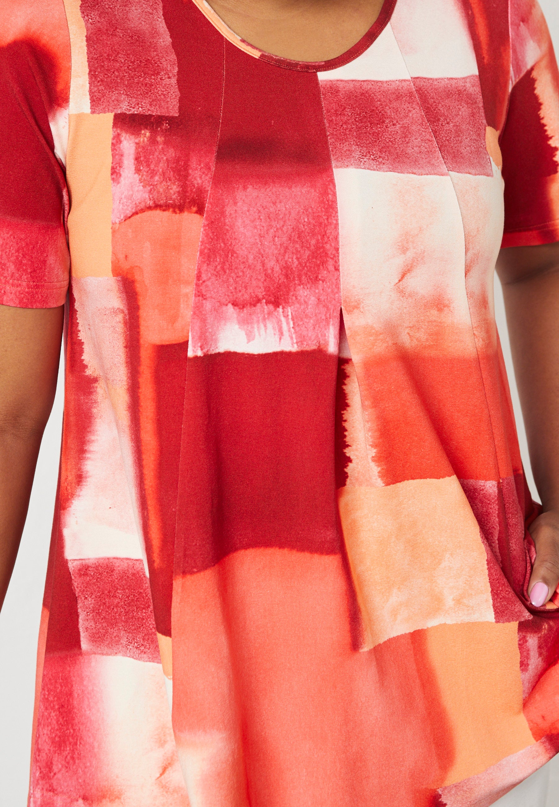 Pont Neuf PNElvira Sia T-Shirt 2451 Rose Red