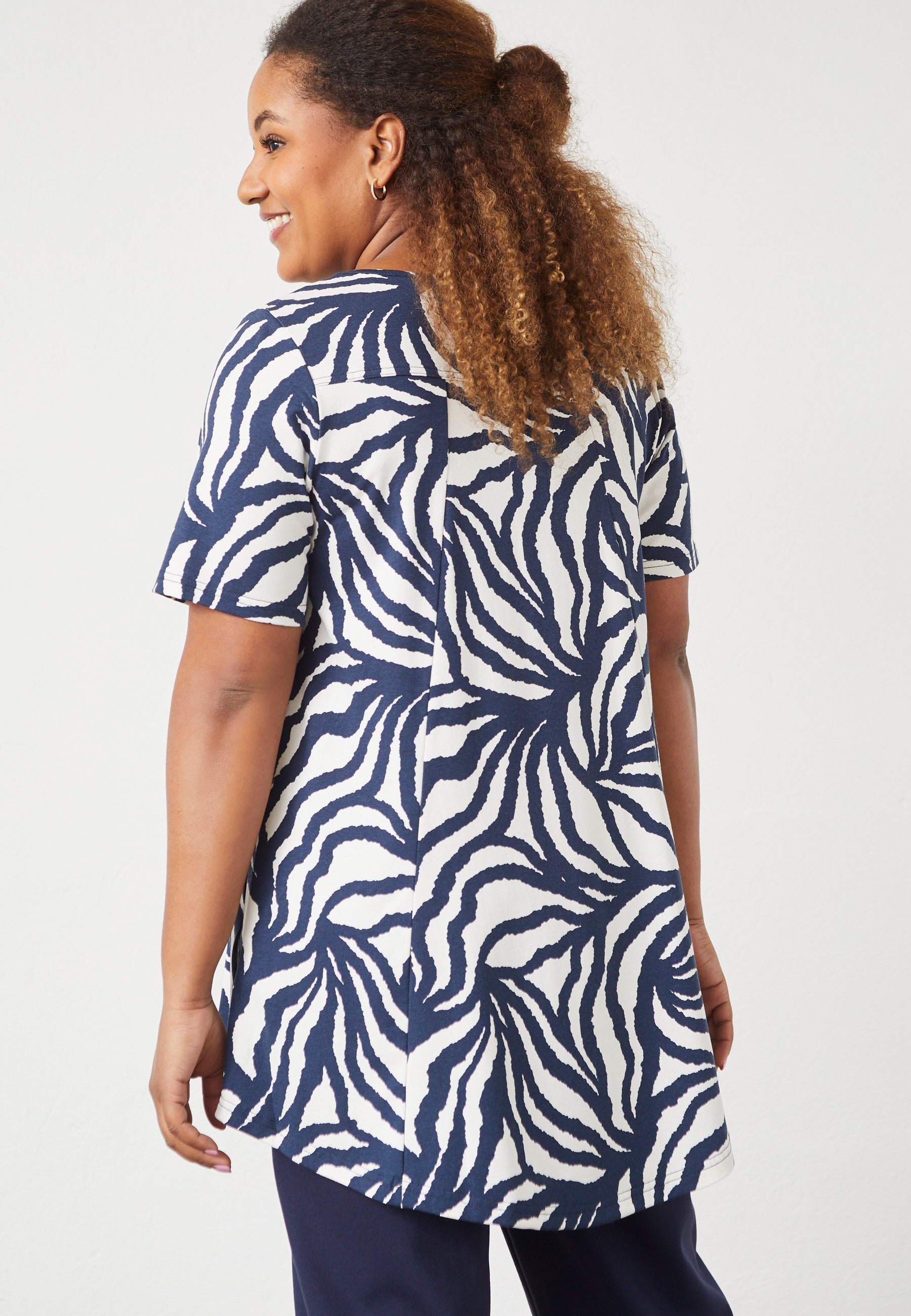 Pont Neuf PNElvira Sia T-Shirt 5999 NAVY BLUE