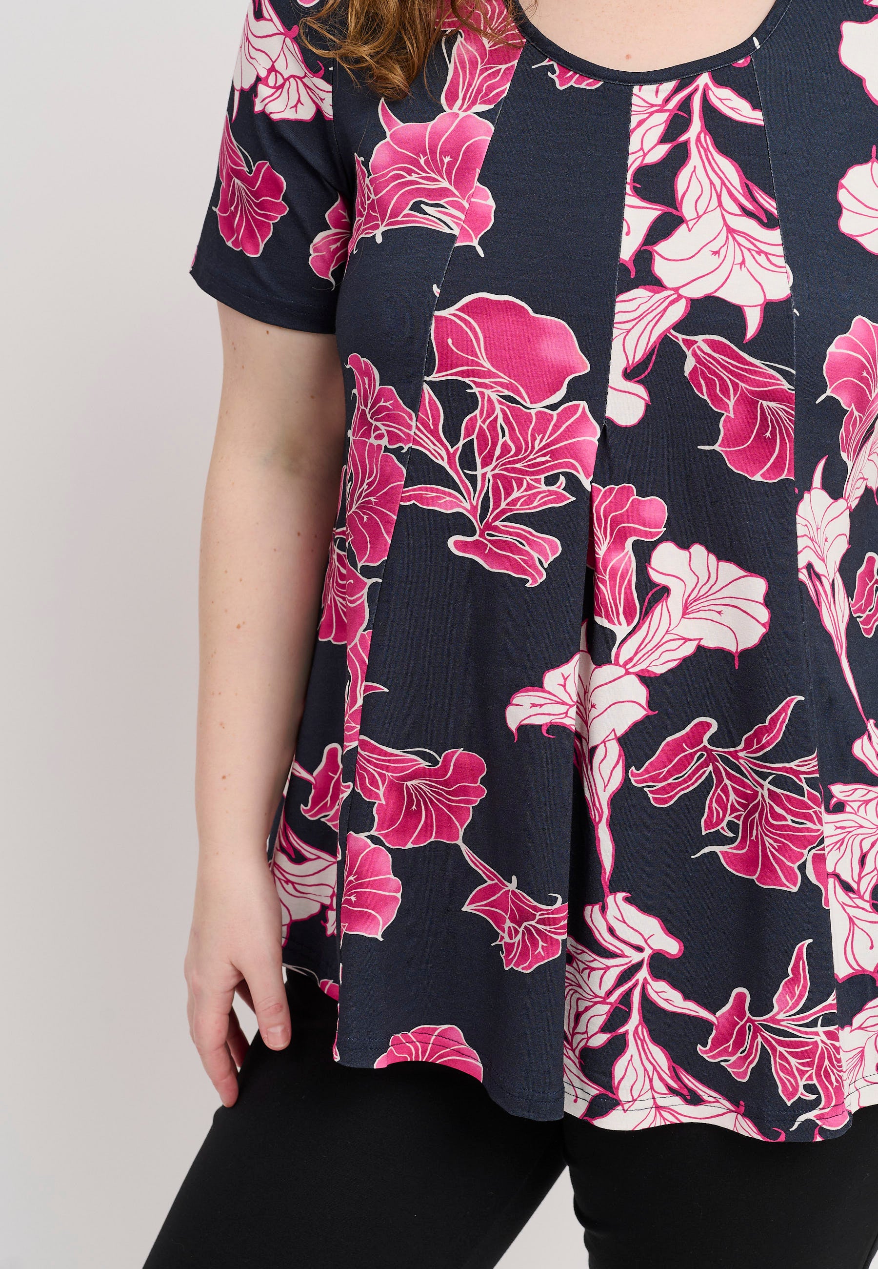 Pont Neuf PNElvira Sia T-Shirt 304 Bright Pink