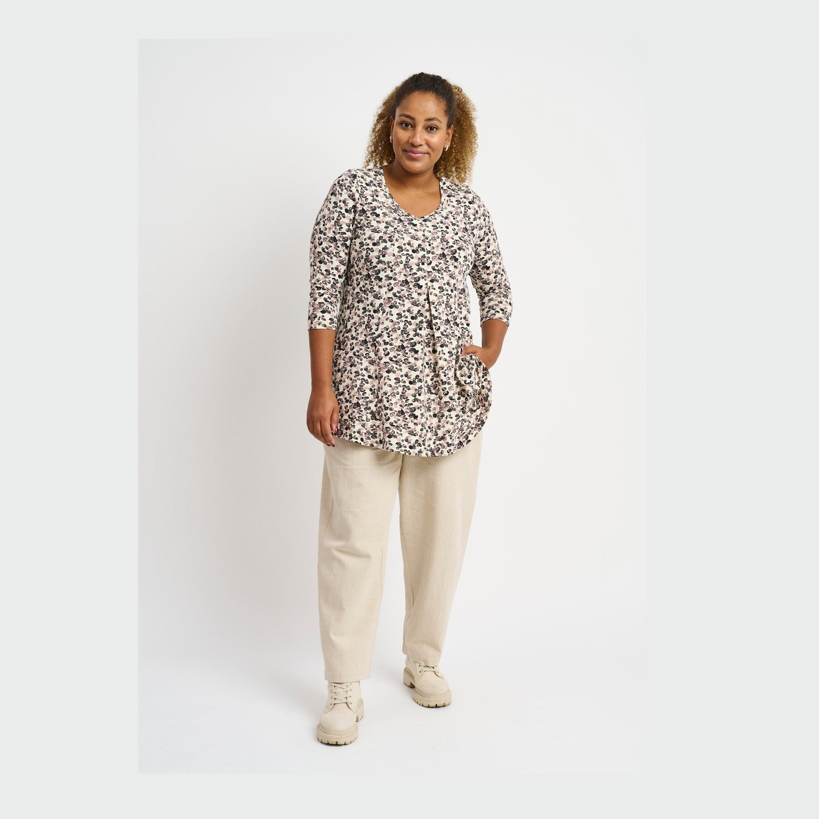 Pont Neuf PNElvira Tea Bluser 2250 Rose