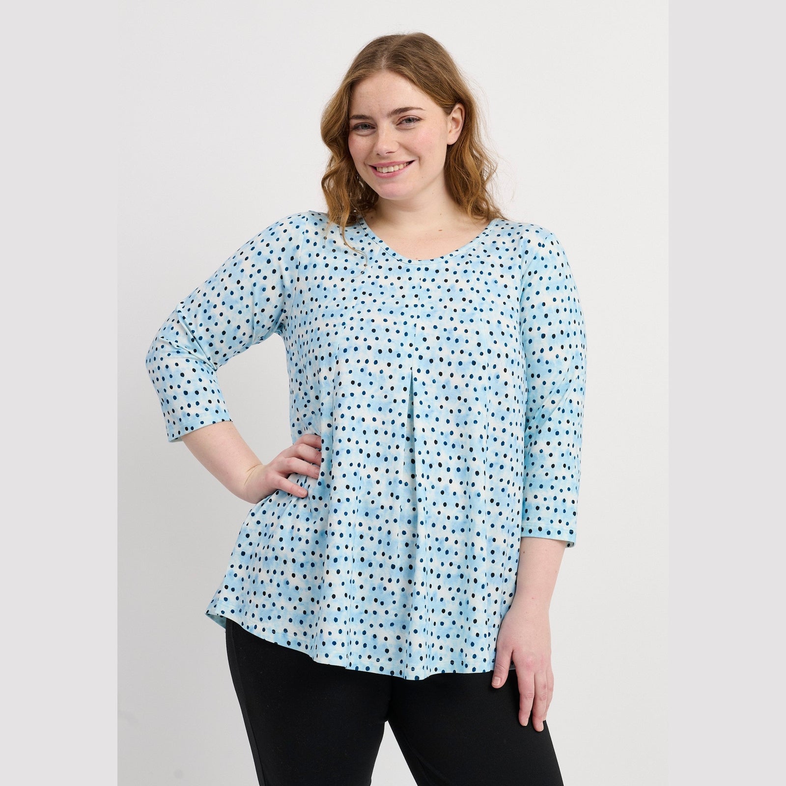 Pont Neuf PNElvira Tea Bluser 007 Light Blue