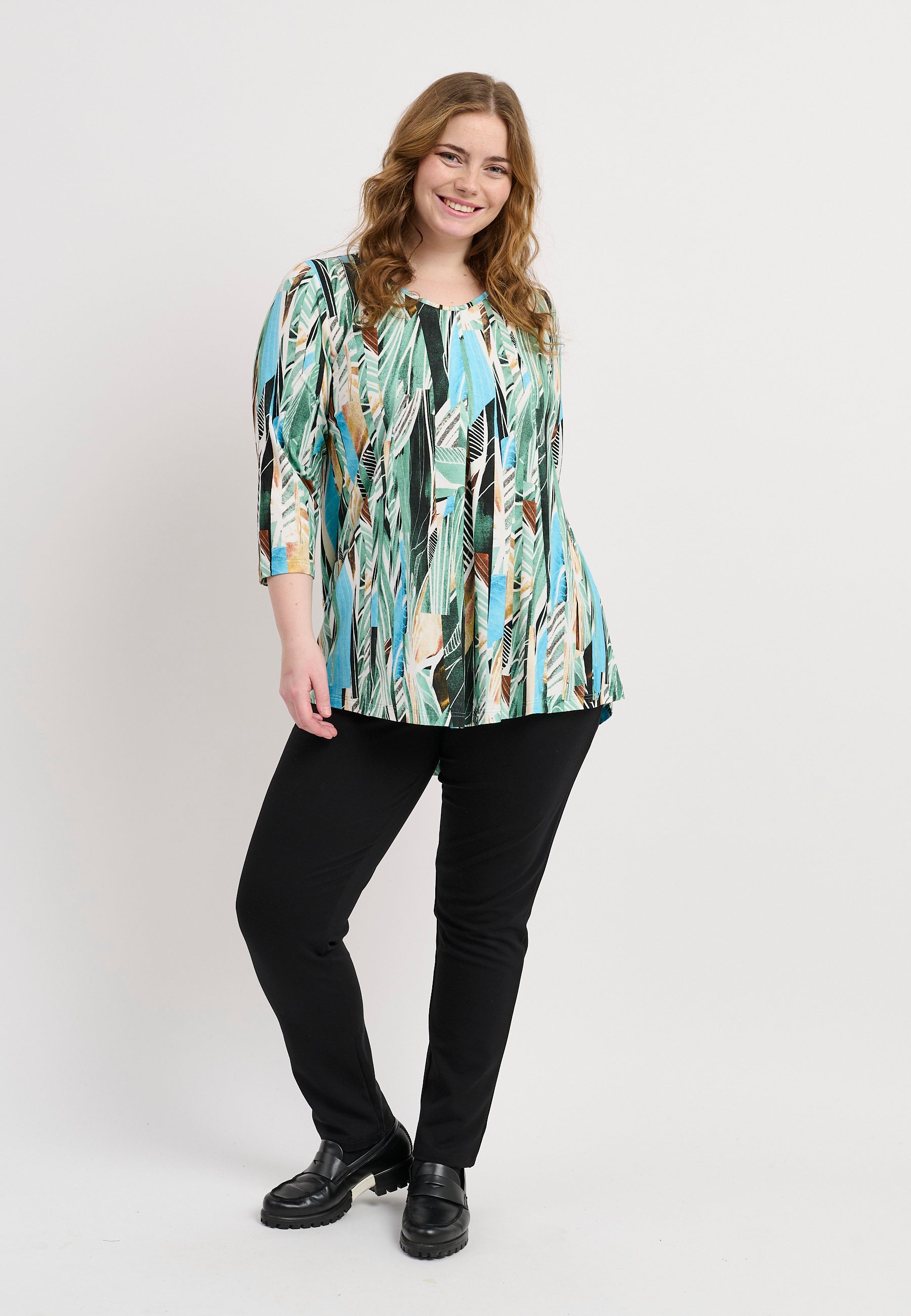 Pont Neuf PNElvira Tea Bluser 085 Light Aqua