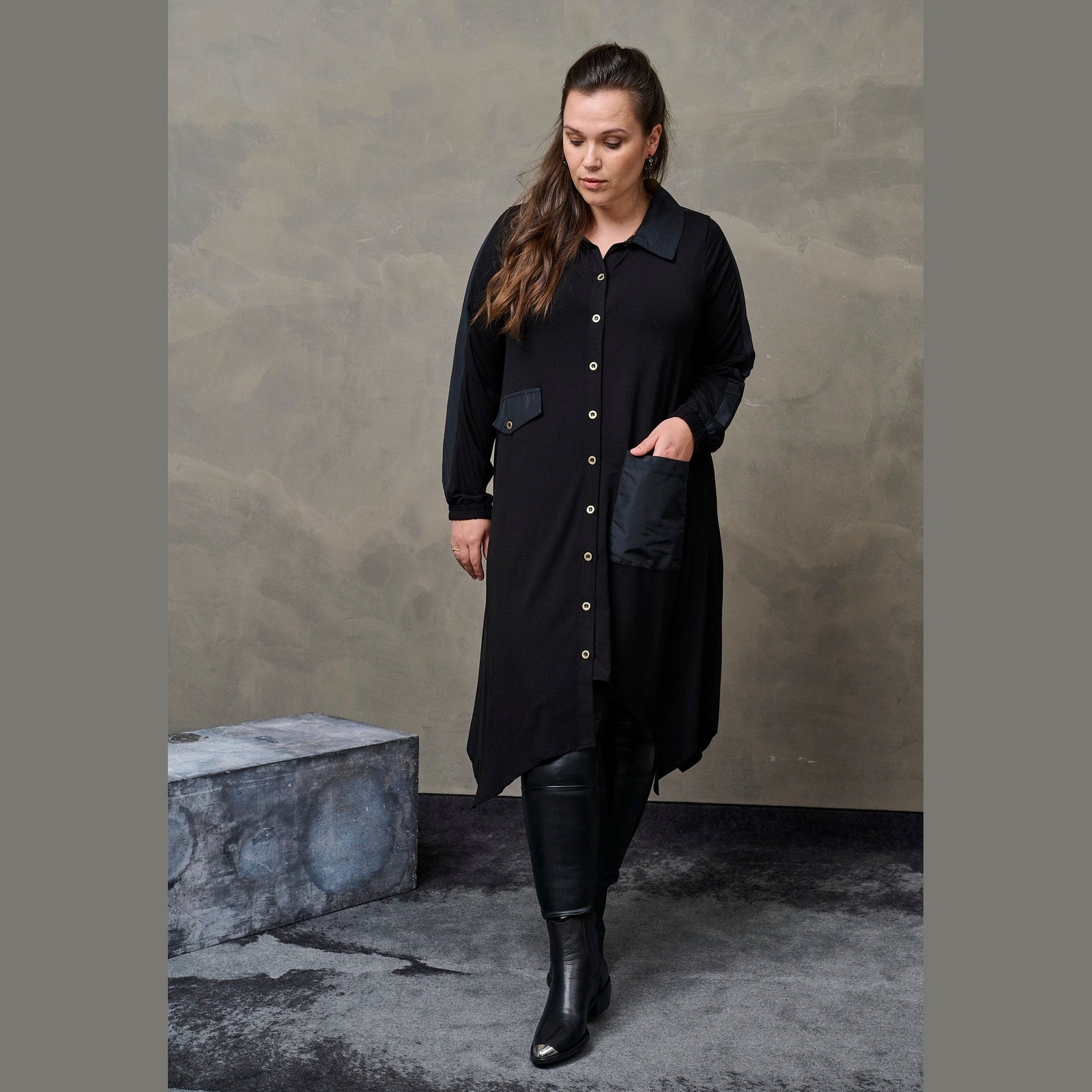 Pont Neuf PNEra Skjortebluser 9999 BLACK