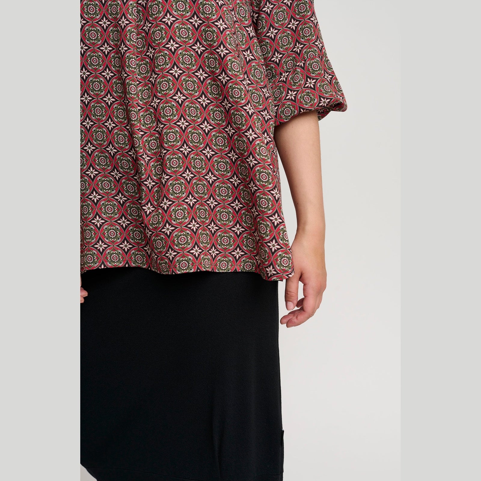 Pont Neuf PNEvelie Bluser 354 Warm Red