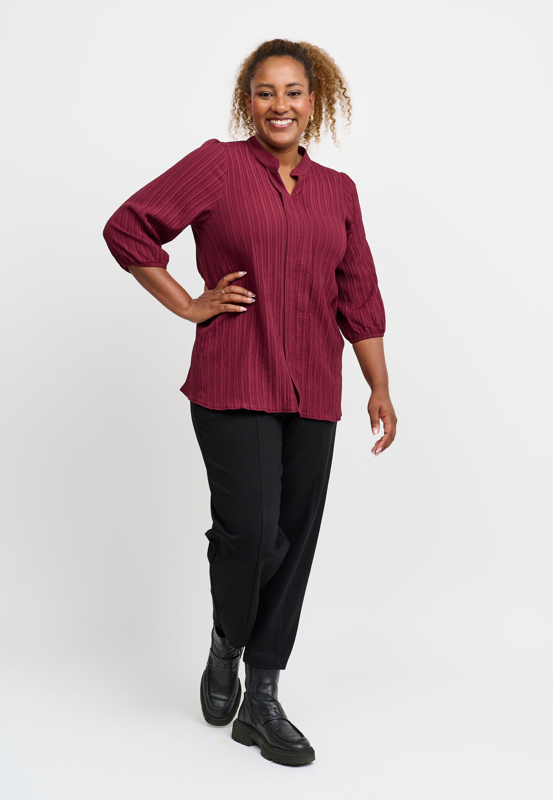 Pont Neuf PNFaldine Bluser 2999 BORDEAUX RED