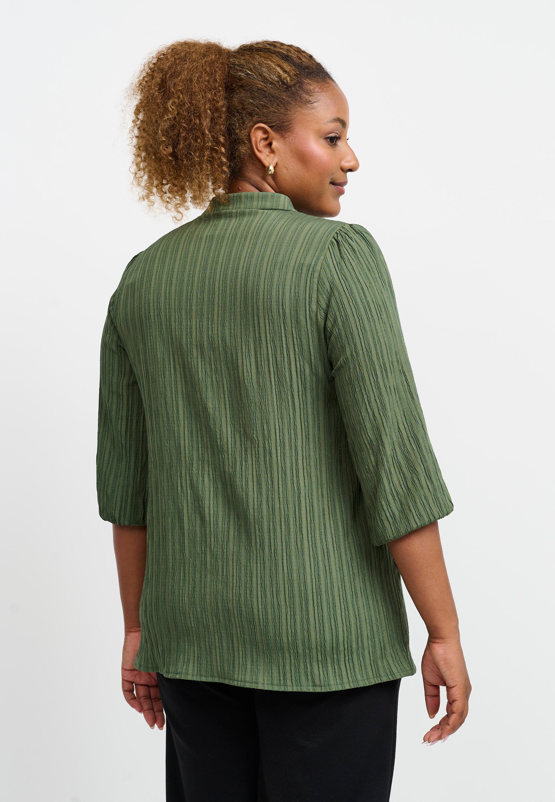 Pont Neuf PNFaldine Bluser 3620 Forest Green