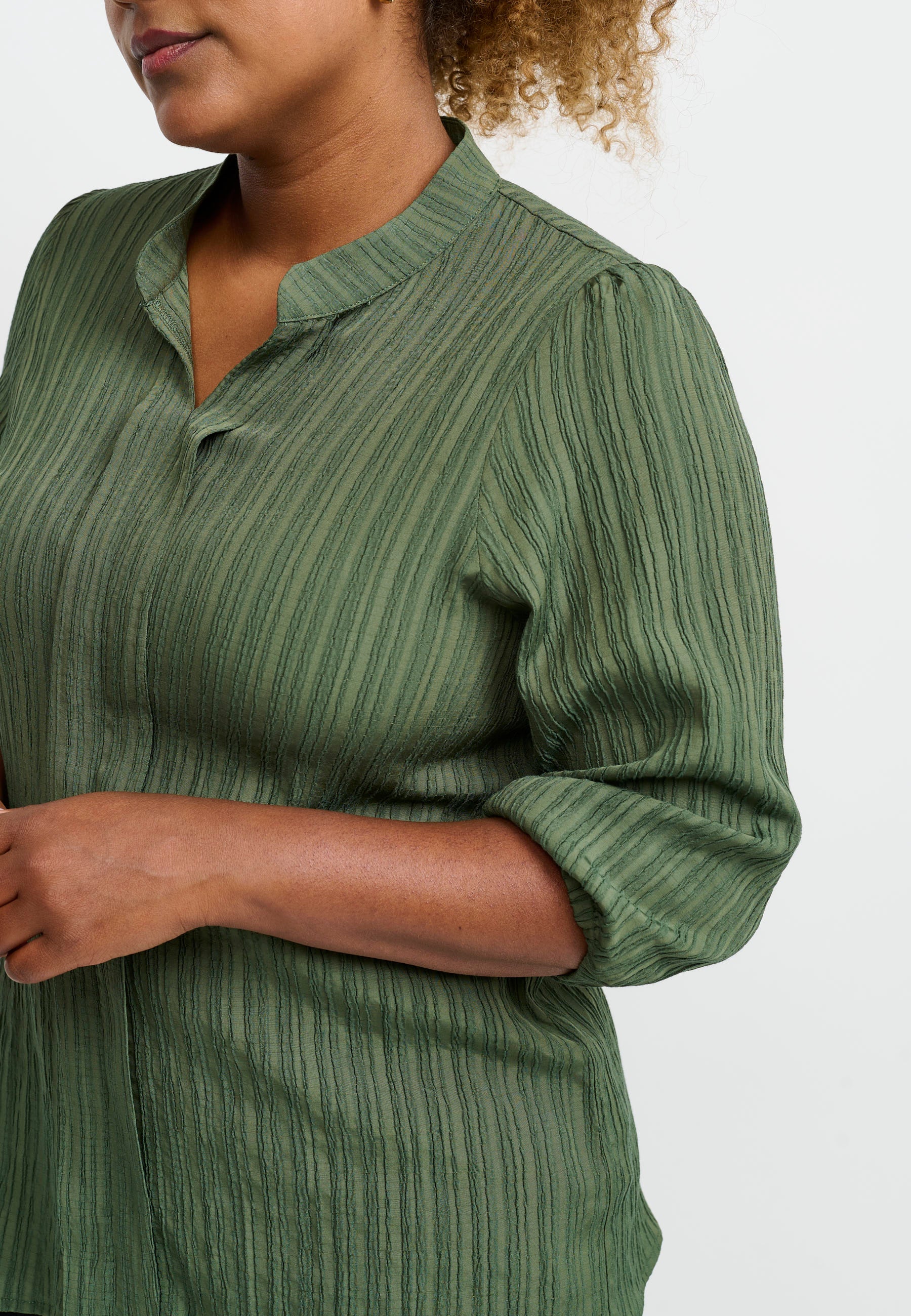 Pont Neuf PNFaldine Bluser 3620 Forest Green