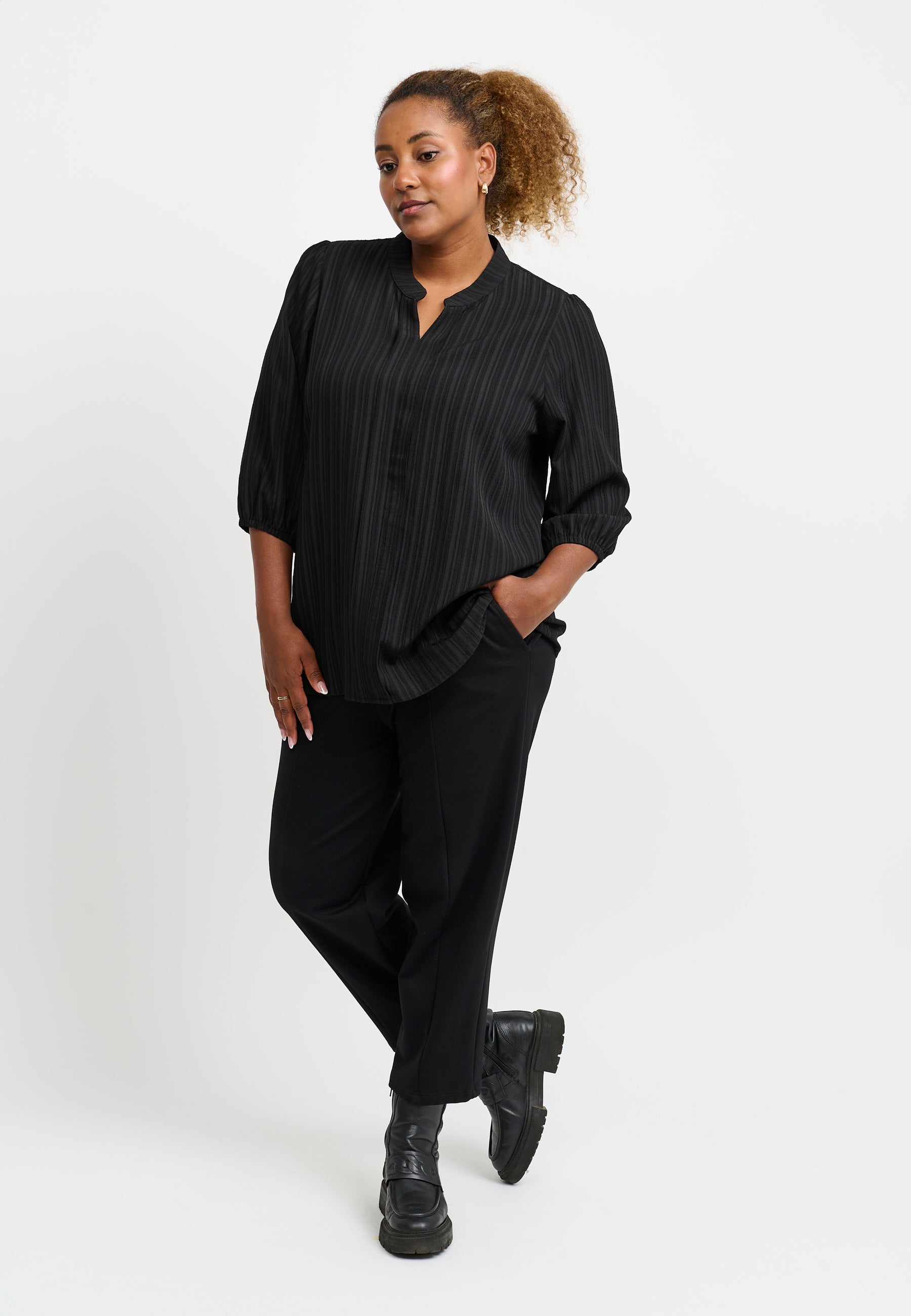 Pont Neuf PNFaldine Bluser 9999 BLACK