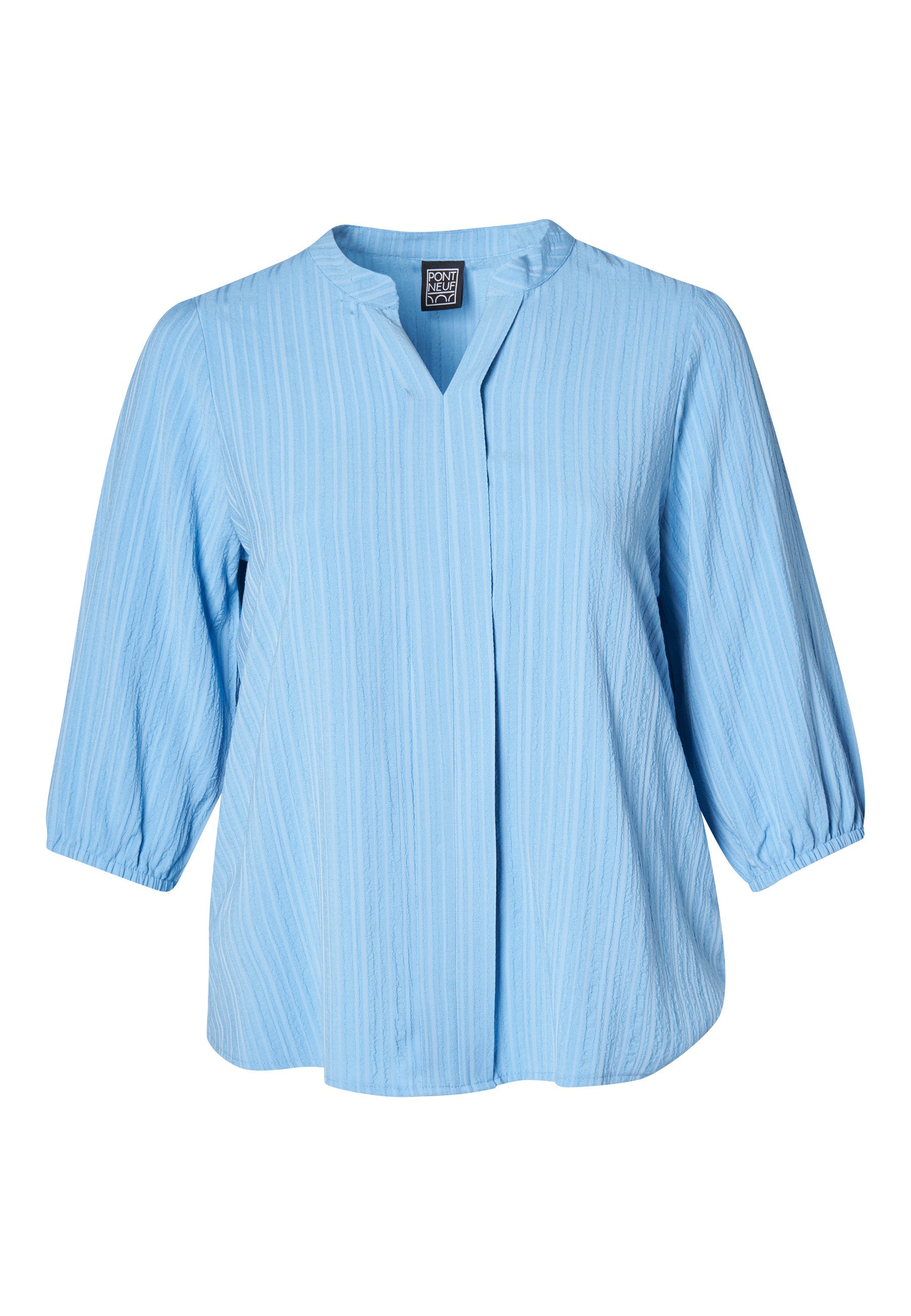 Pont Neuf PNFaldine Skjortebluser 5250 Soft Blue