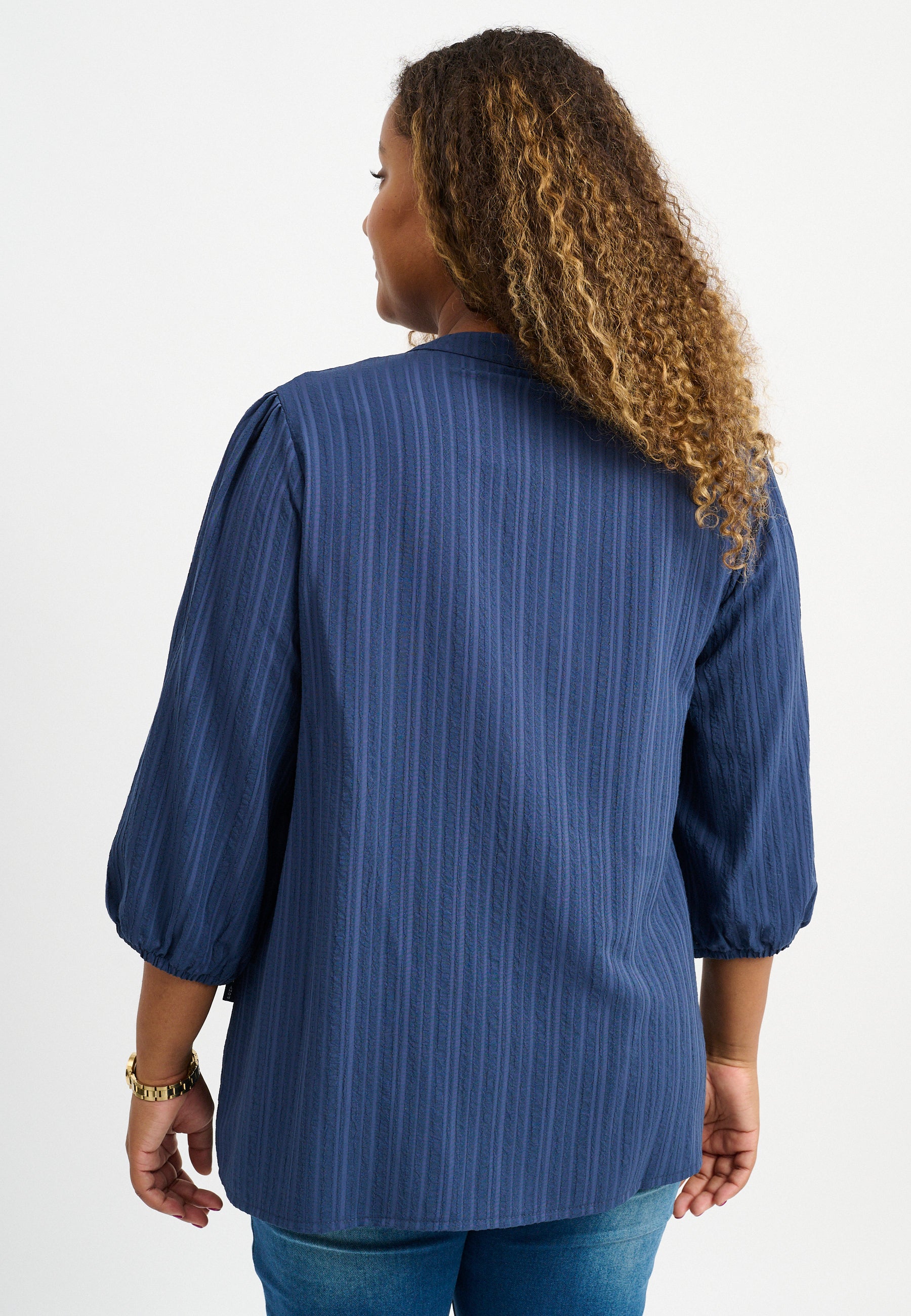 Pont Neuf PNFaldine Skjortebluser 5999 NAVY BLUE