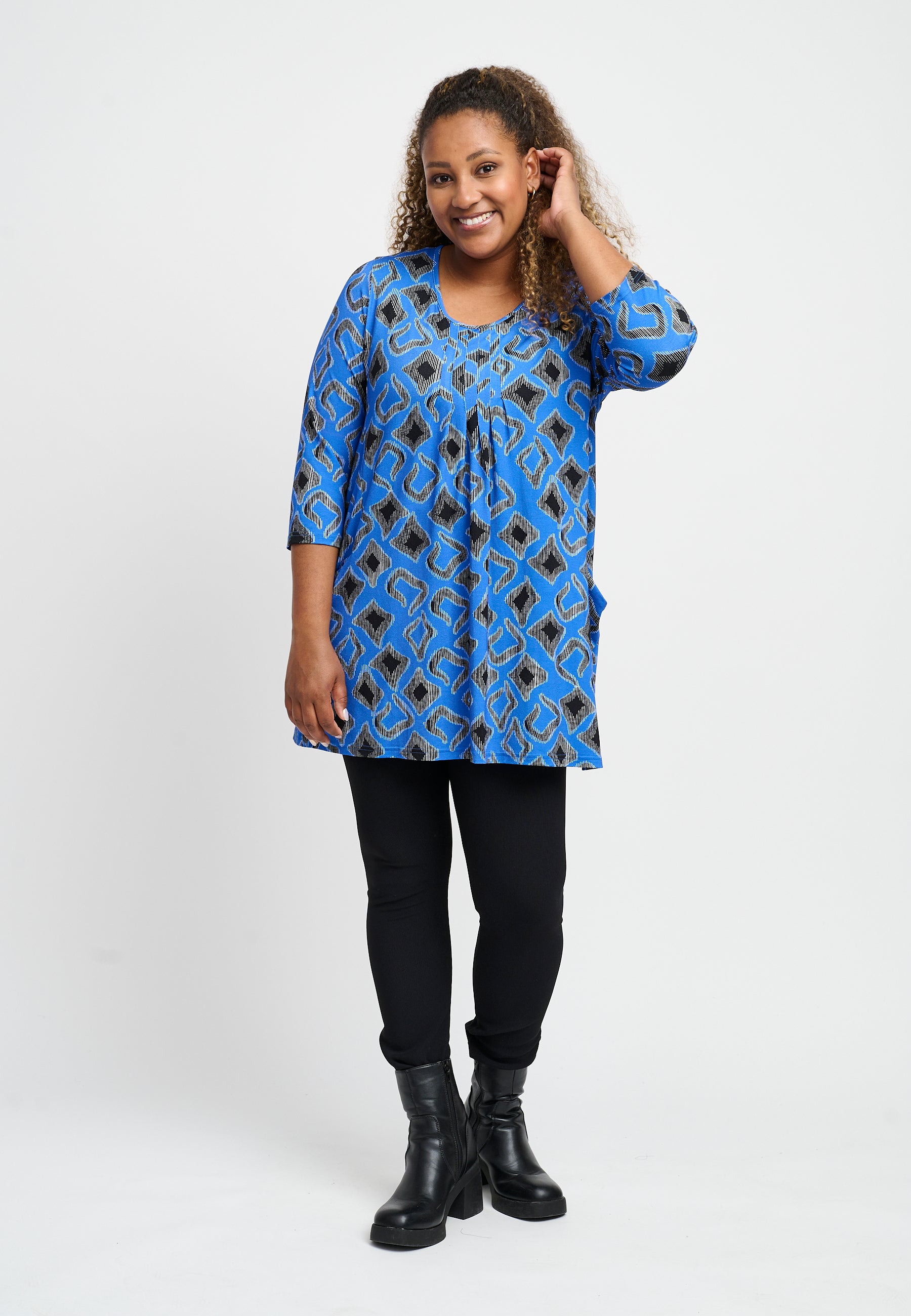 Pont Neuf PNFelina Tunikaer 5750 sapphire blue