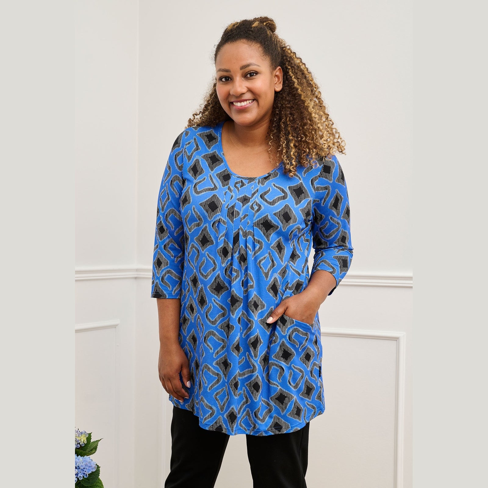 Pont Neuf PNFelina Tunikaer 5750 sapphire blue