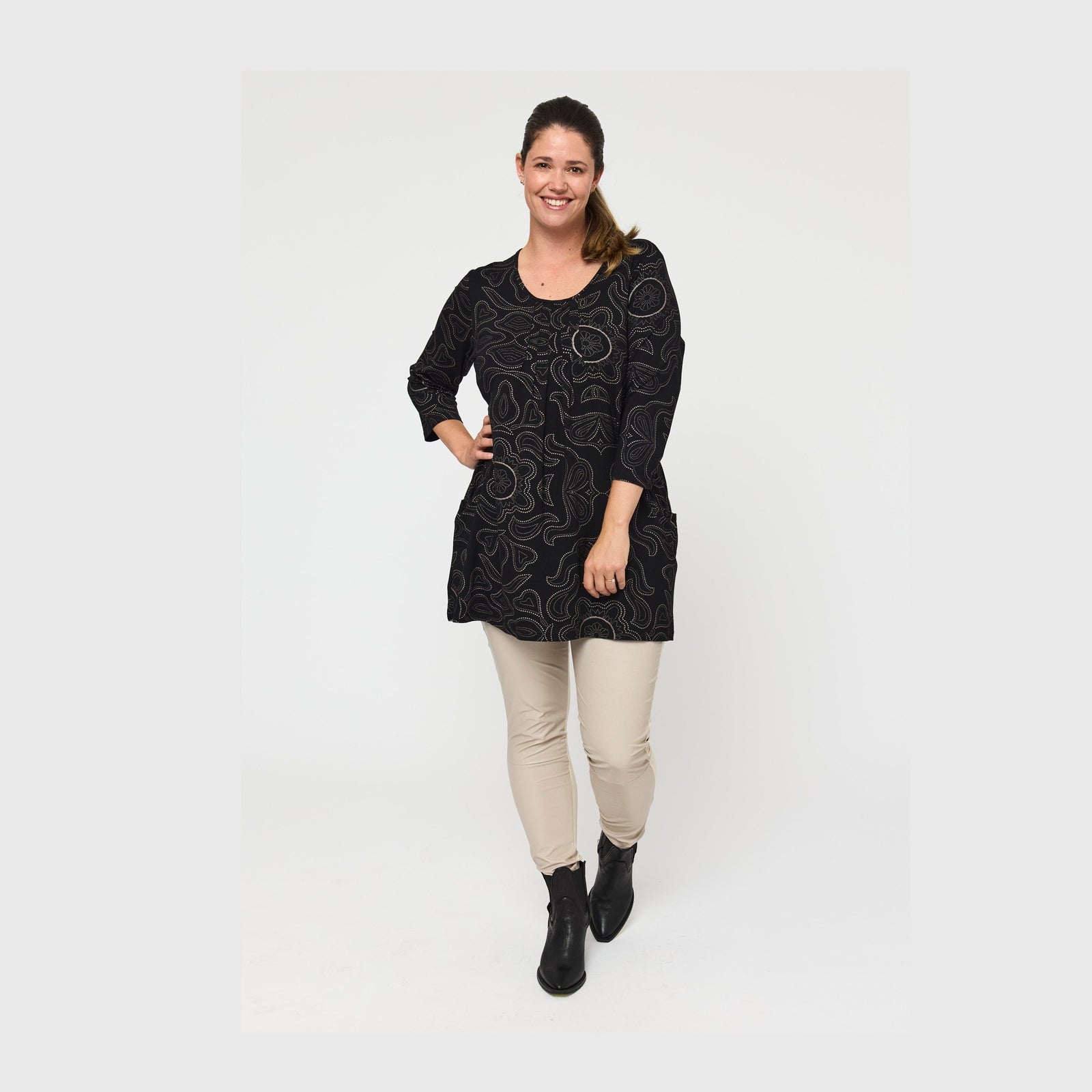 Pont Neuf PNFelina Tunikaer 9999 BLACK