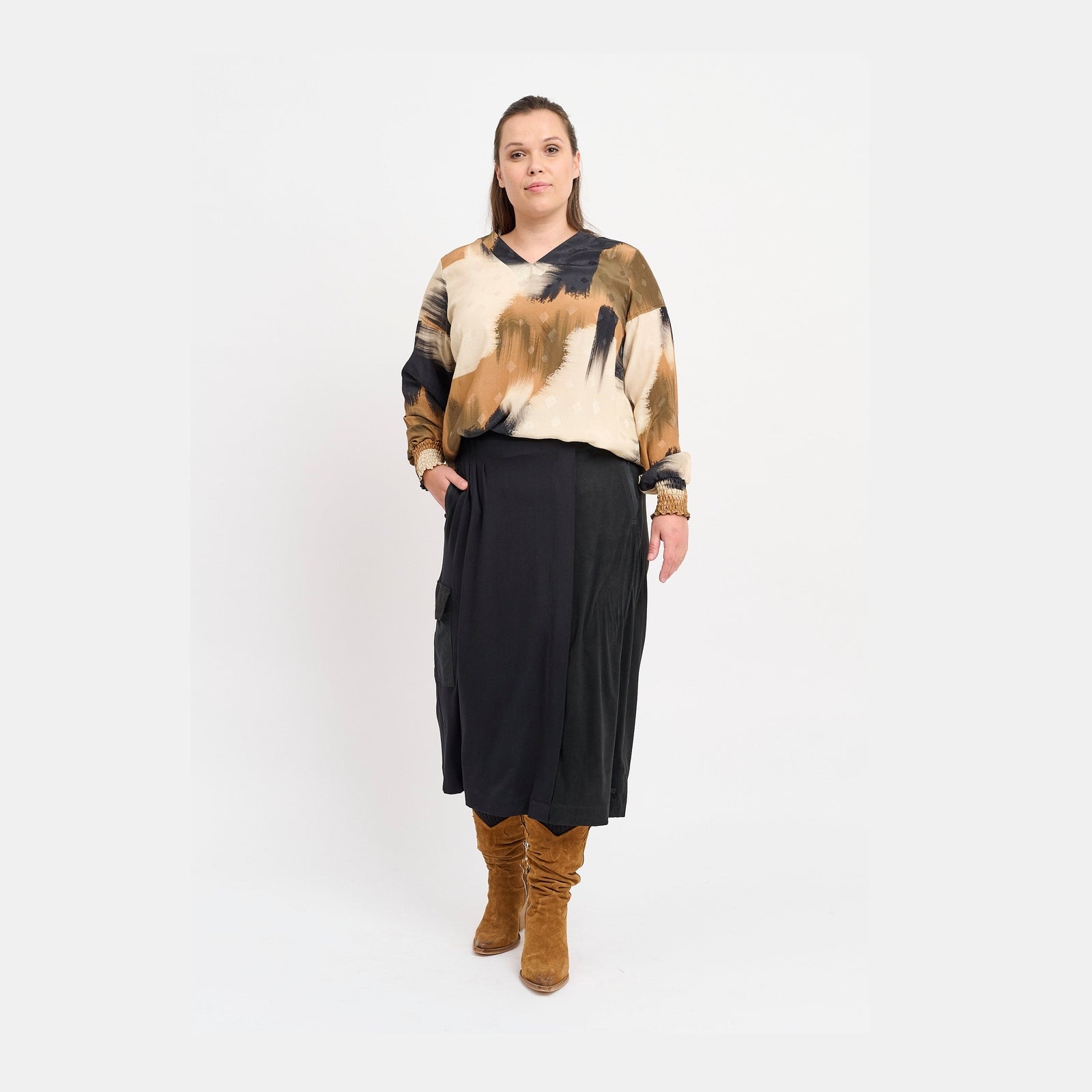 Pont Neuf PNFeluca Bluser 4901 Warm Ochre